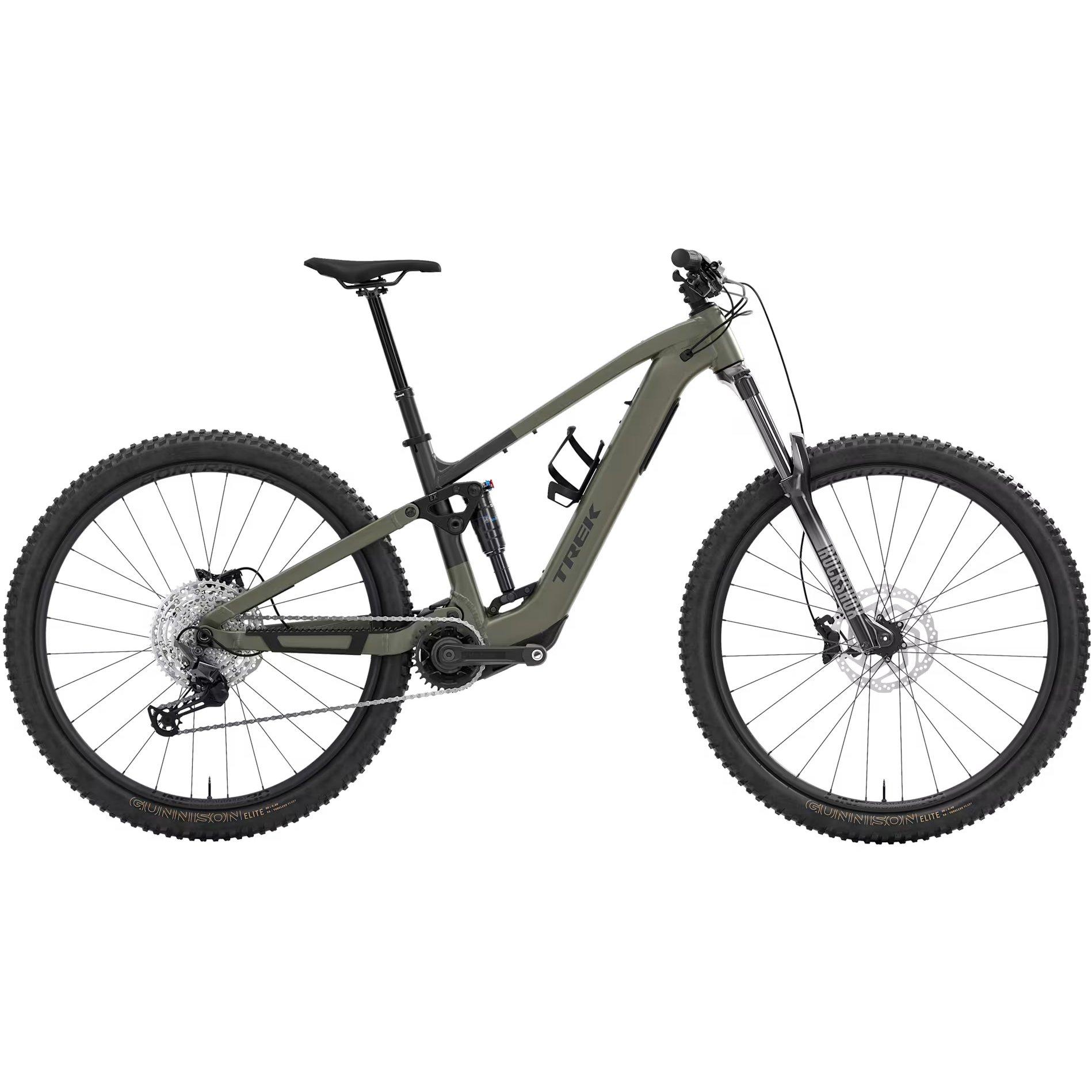 Olive Grey 26 - Trek - Fuel+ EX 5 Gen 2 2026 Electric Mountain Bike - 1