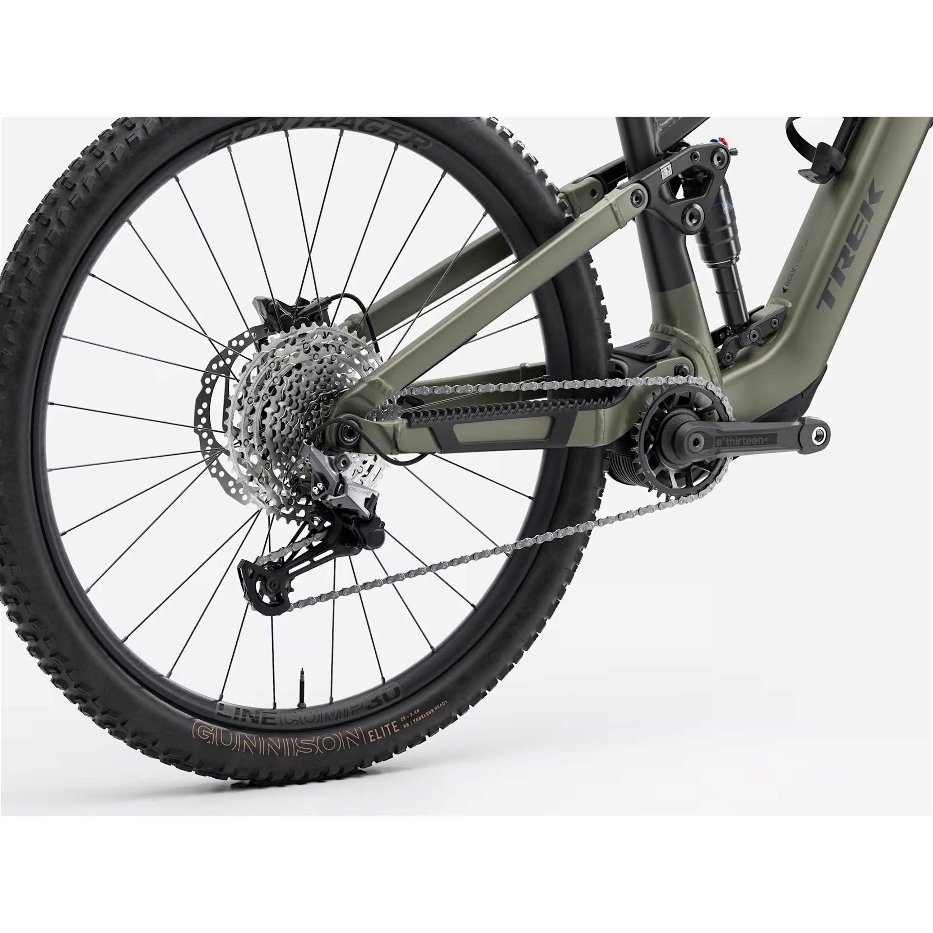 Olive Grey 26 - Trek - Fuel+ EX 5 Gen 2 2026 Electric Mountain Bike - 4
