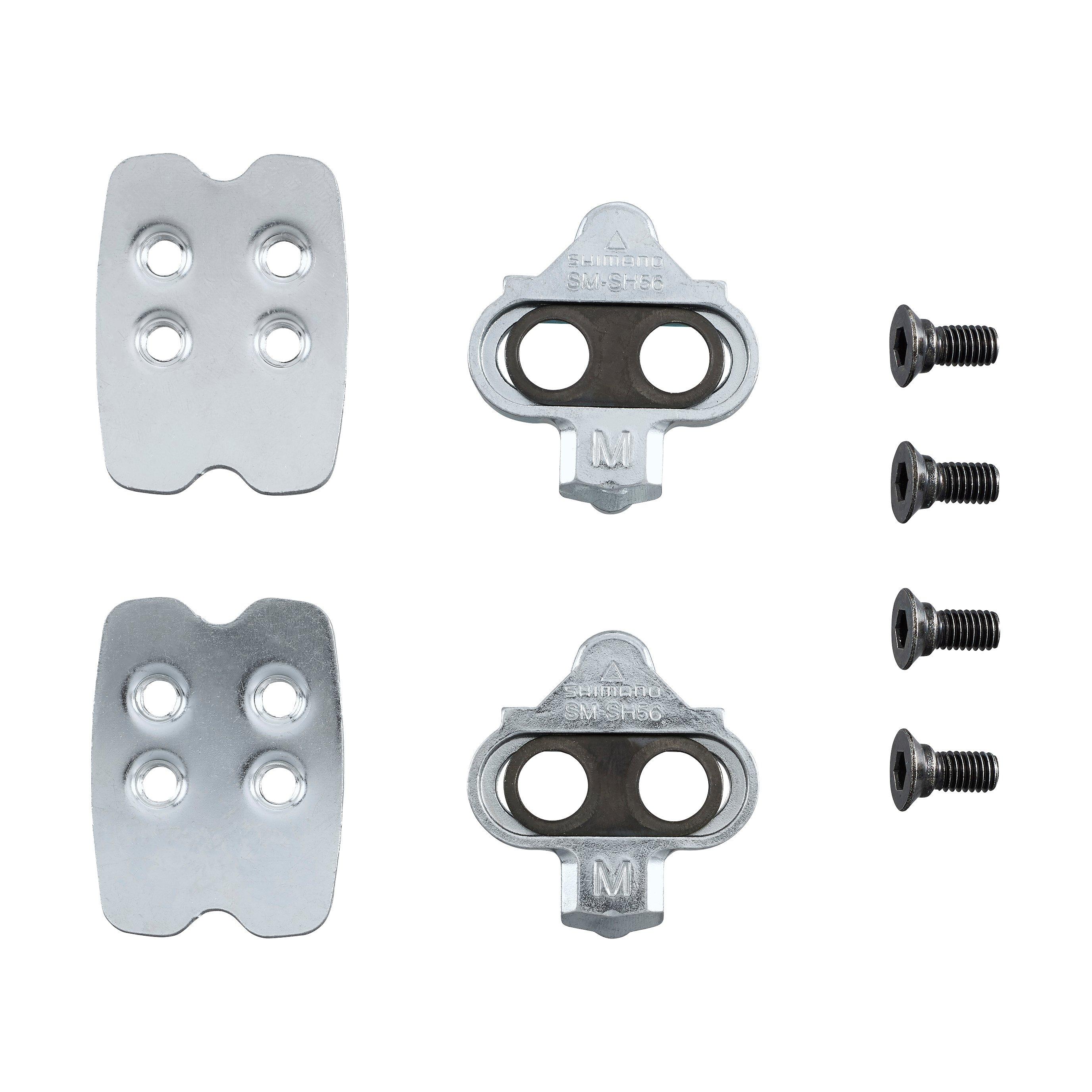 Silver - Shimano - SH56 MTB SPD Cleats Multi-Release