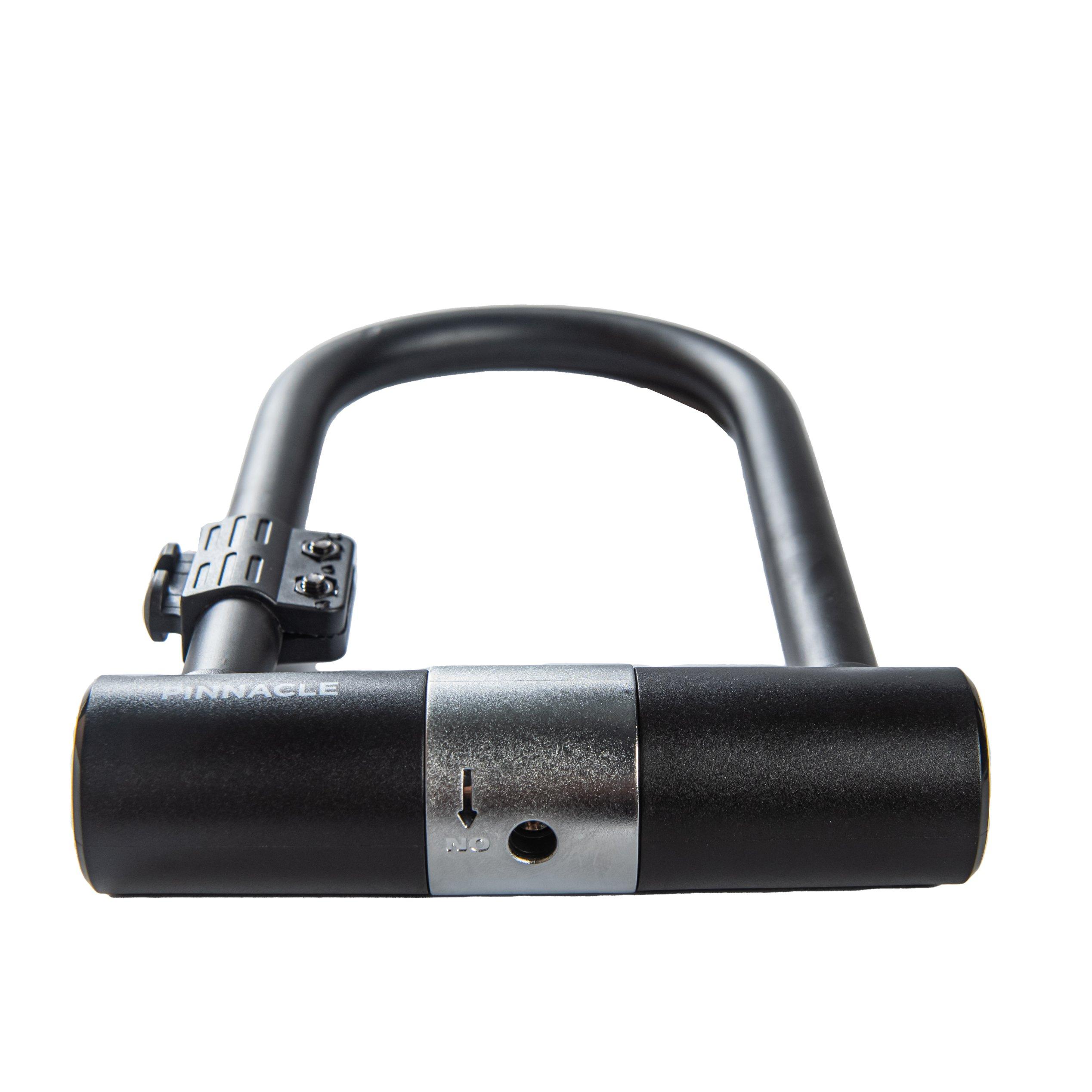 Negro - Pinnacle - Bike D Lock With Extension Cable - 2