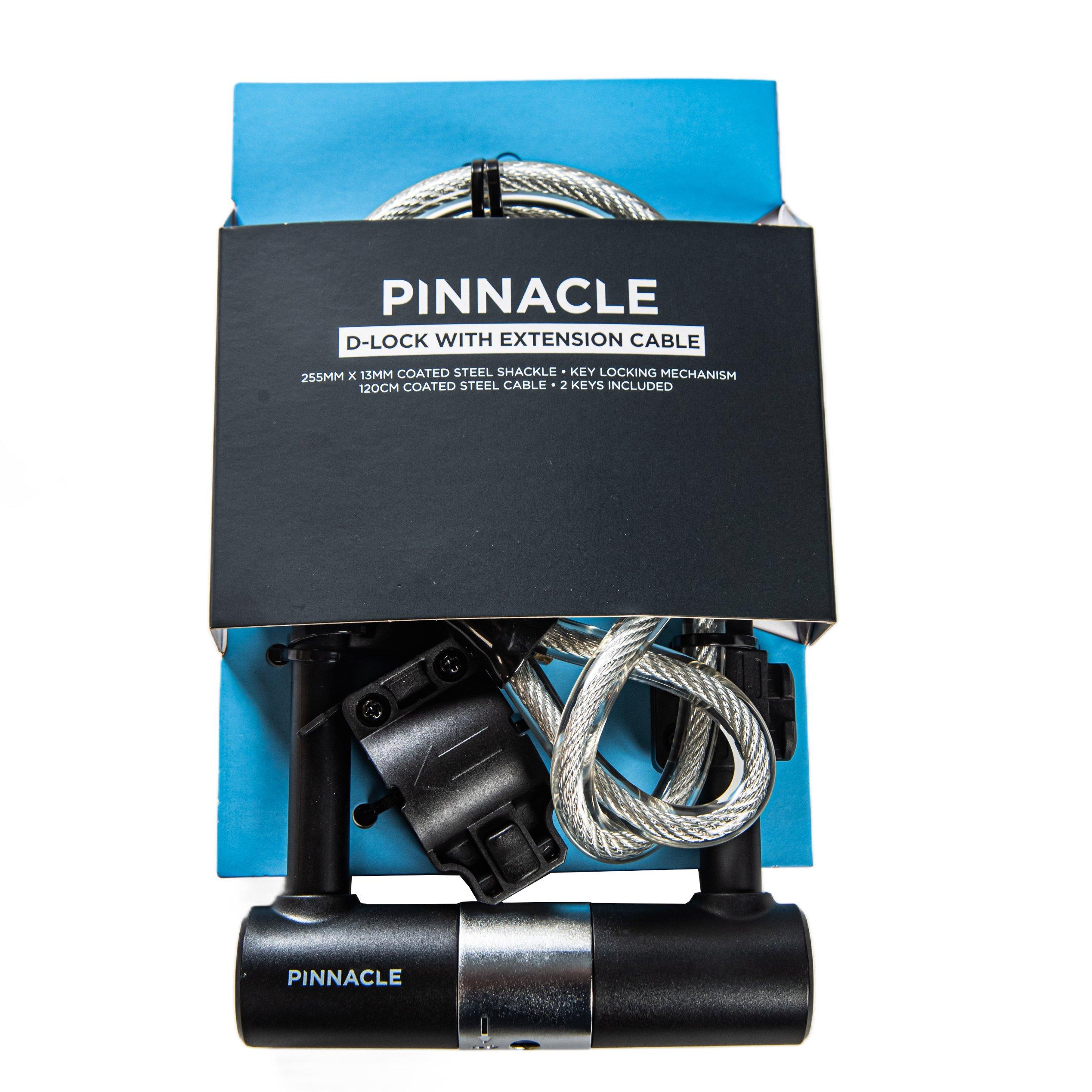 Negro - Pinnacle - Bike D Lock With Extension Cable - 5