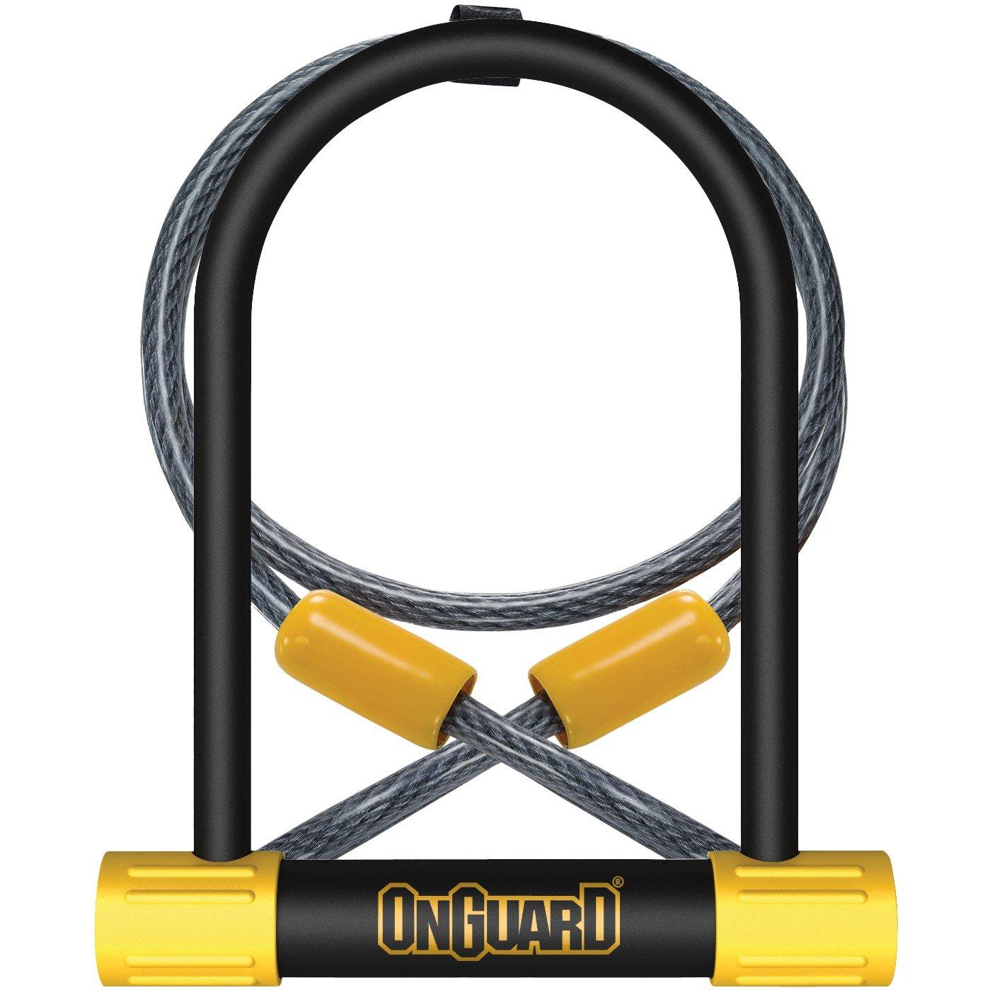 Black/Yellow - OnGuard - Bulldog DT Lock - 1