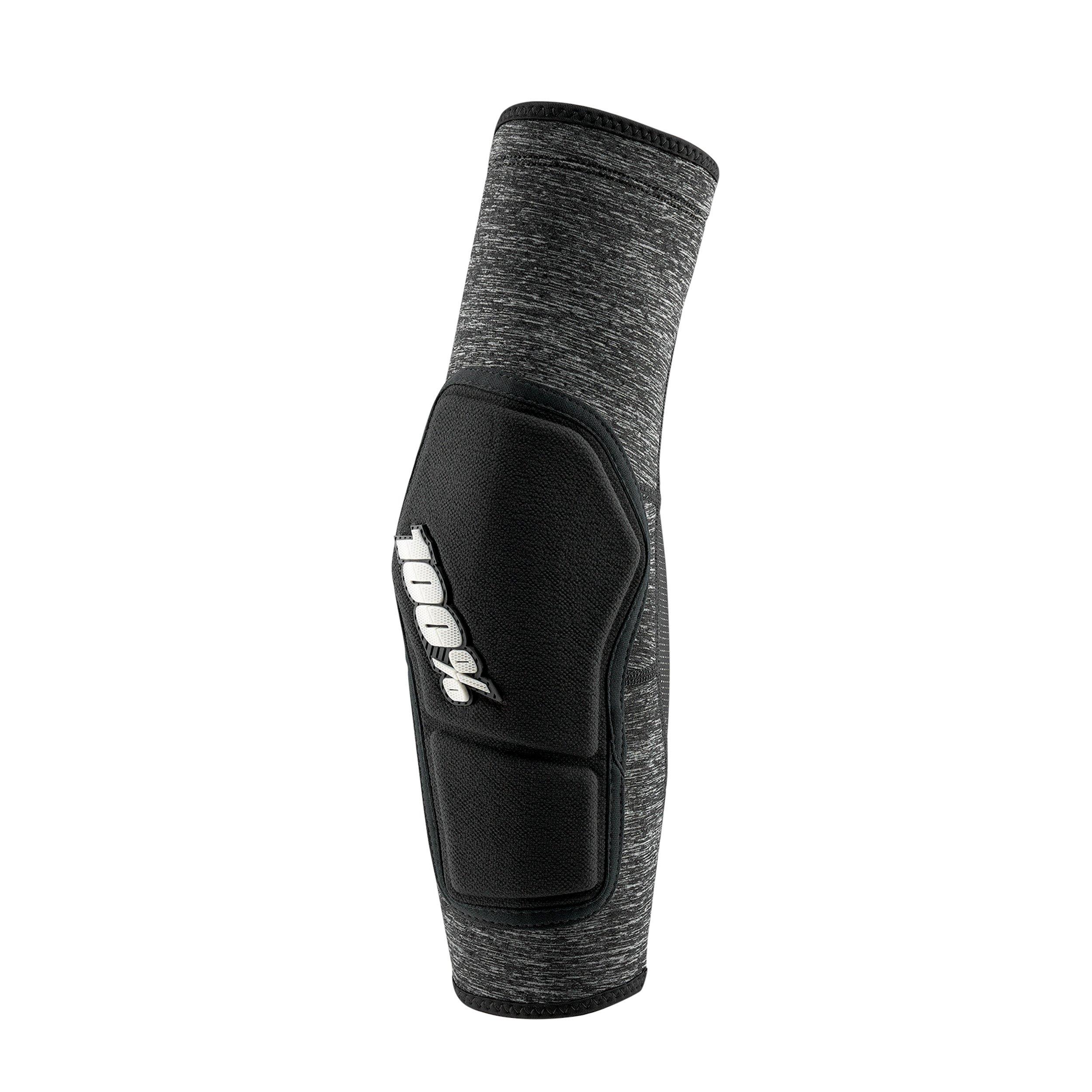 100 Percent  Ridecamp Elbow Guards - Heather Grey - Large