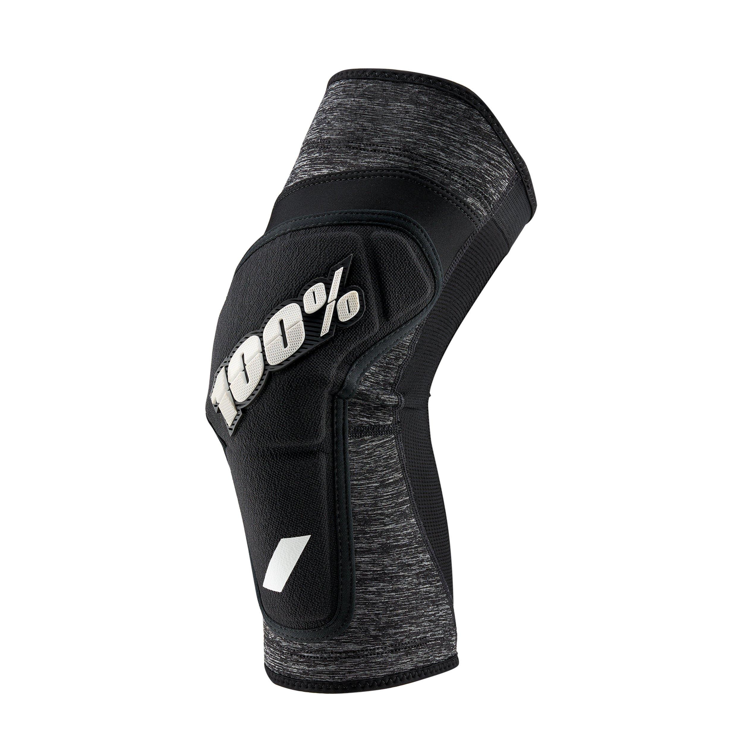 Men's Grey 100% Ridecamp Bicycle Knee Protectors - Image 5