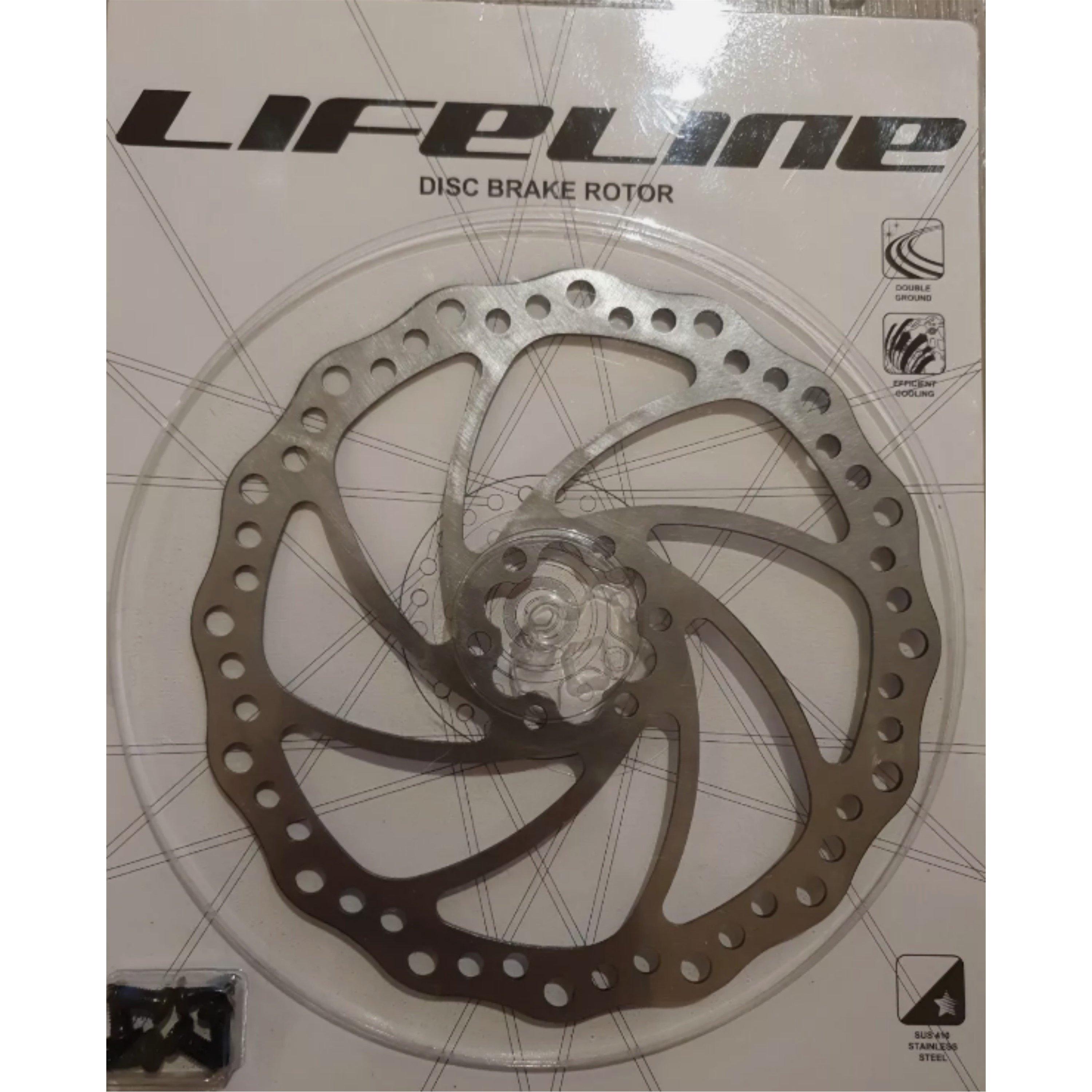 Silber - LifeLine - 180mm Disc Brake Rotor - 2