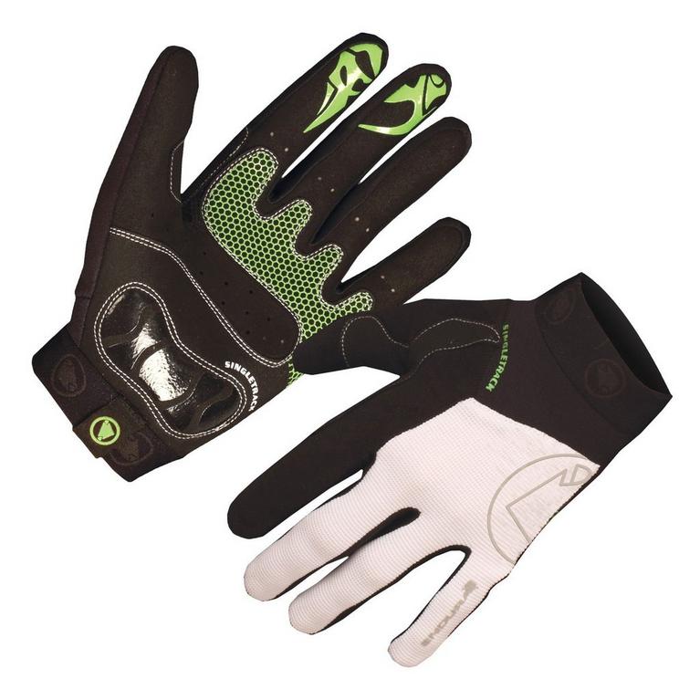 Blanc/Noir - Endura - SingleTrack II MTB Glove