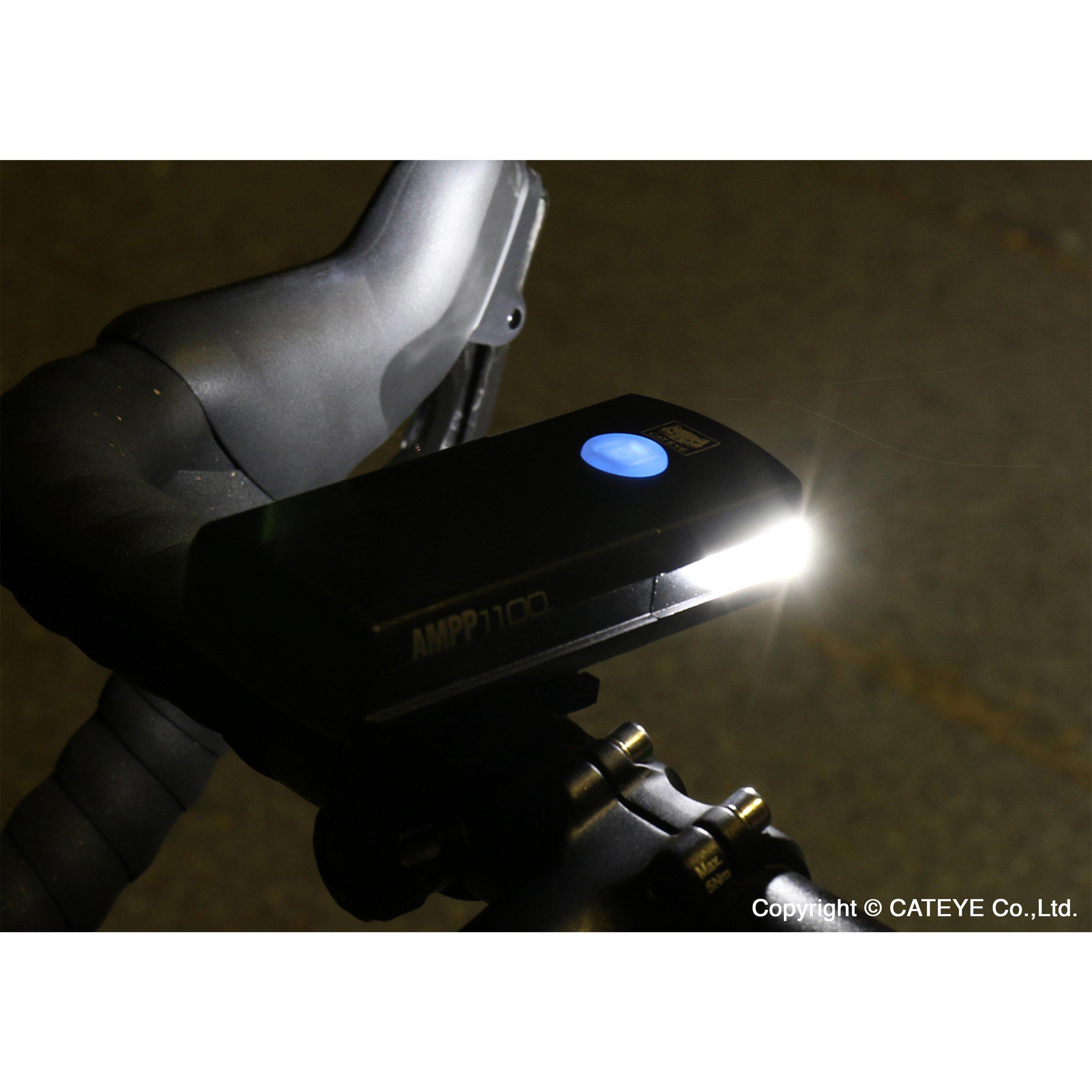 Black - Cateye - AMPP 1100 Front Light - 5