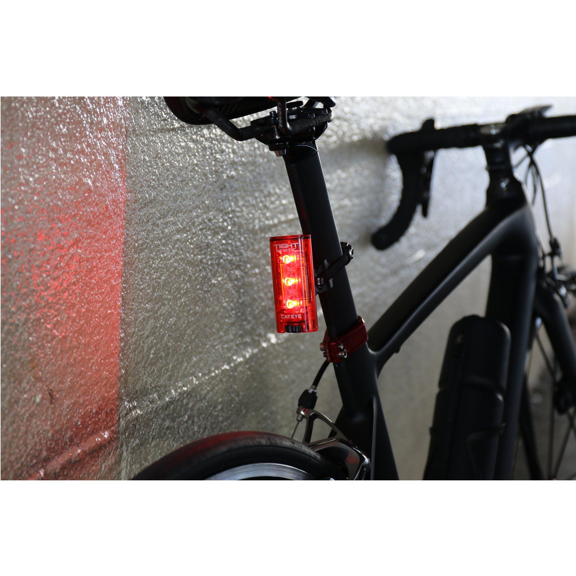 Noir - Cateye - Tight Kinetic Rear Bike Light - 4