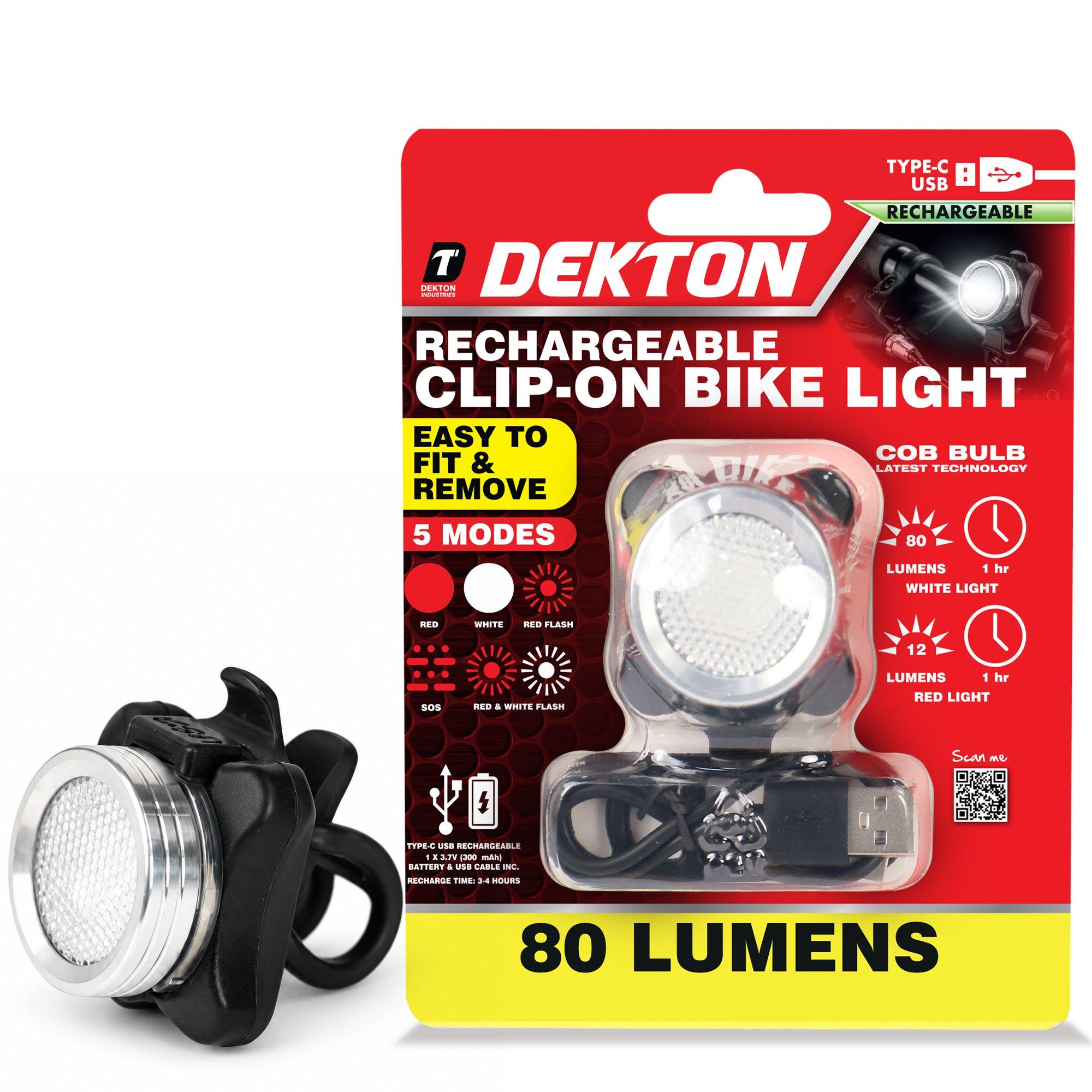 Nero - Dekton - Dekton Rechargeable clip on bike light - 2