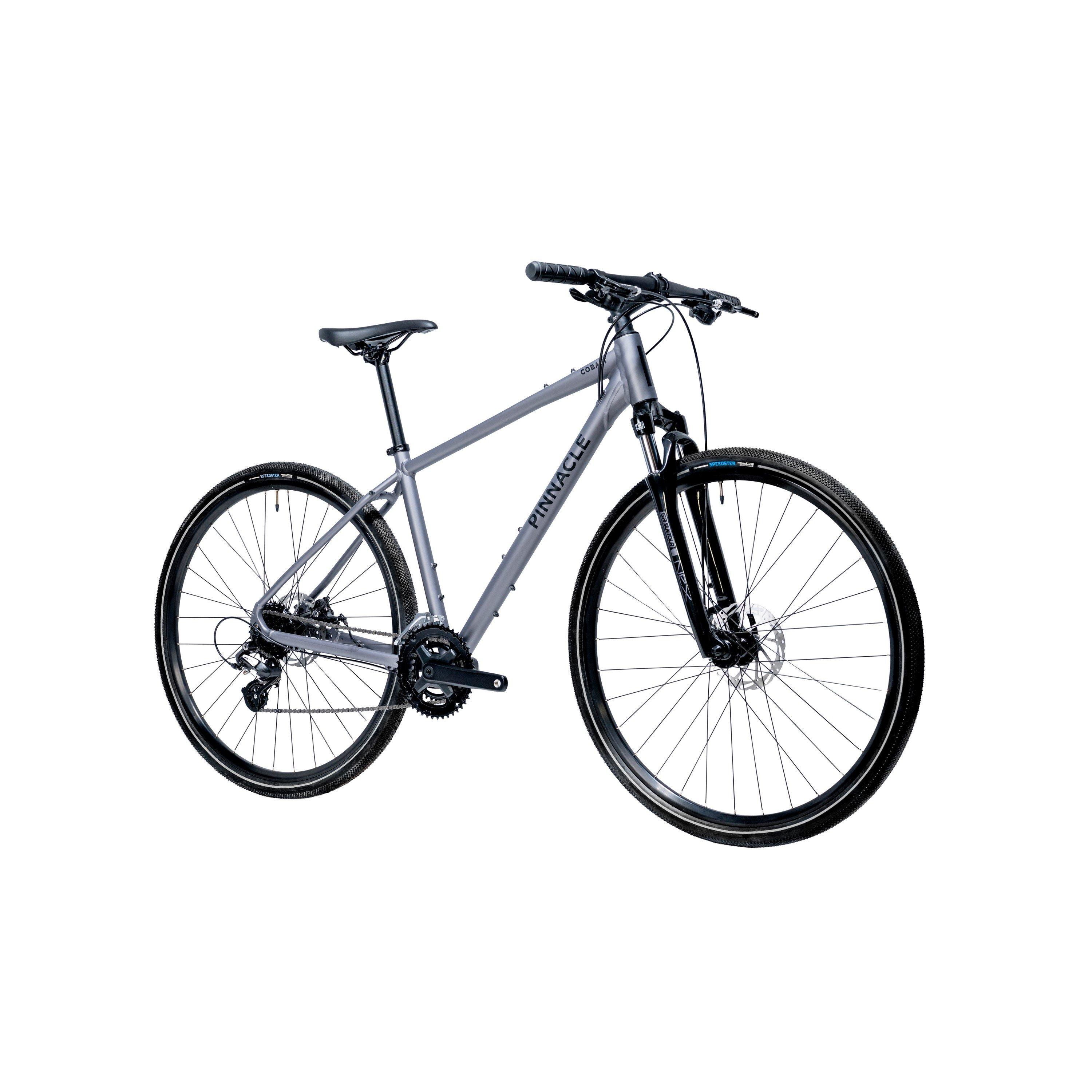 Grey - Pinnacle - Cobalt Hybrid Bike - 2