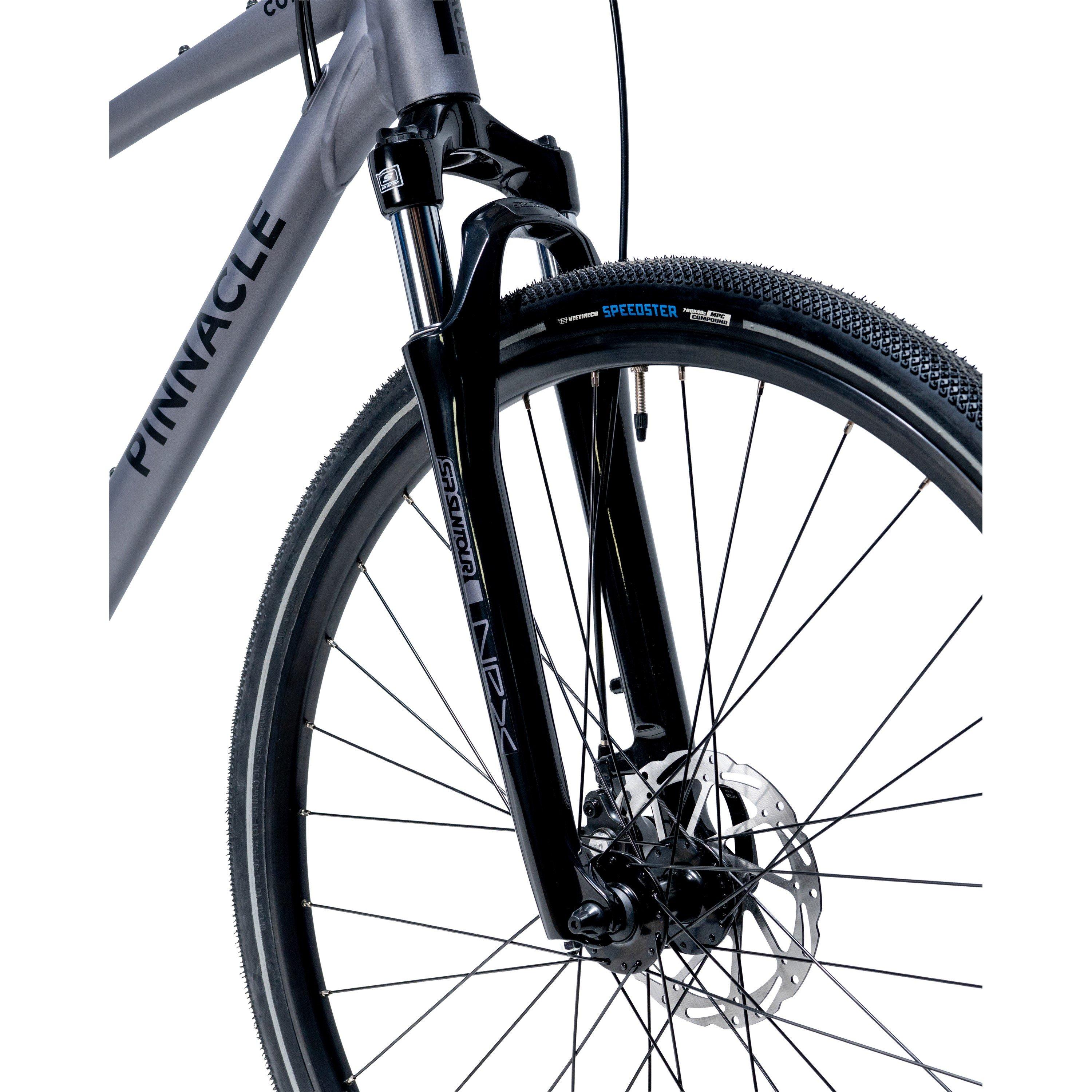 Grey - Pinnacle - Cobalt Hybrid Bike - 8
