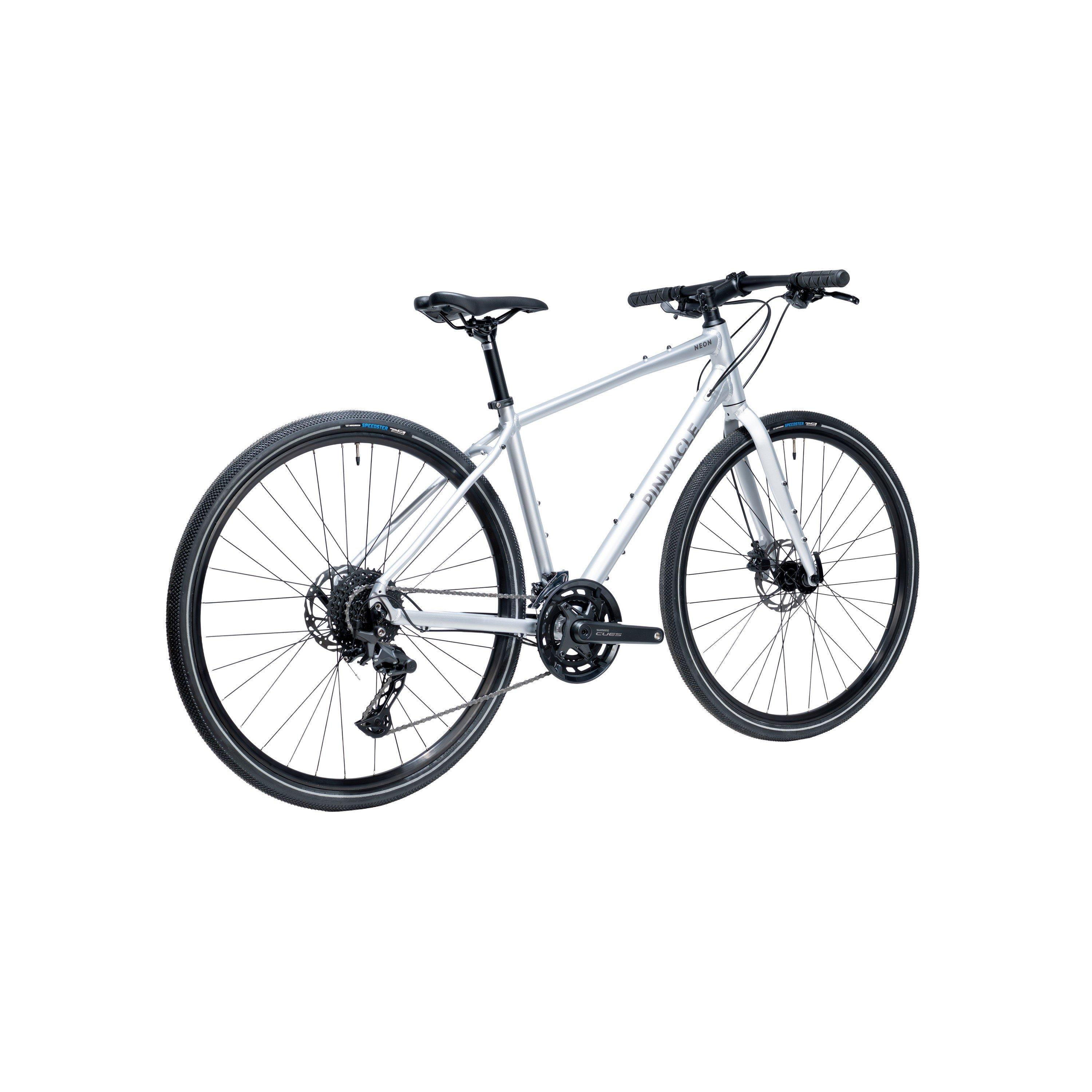 Silver - Pinnacle - Neon Hybrid Bike - 3