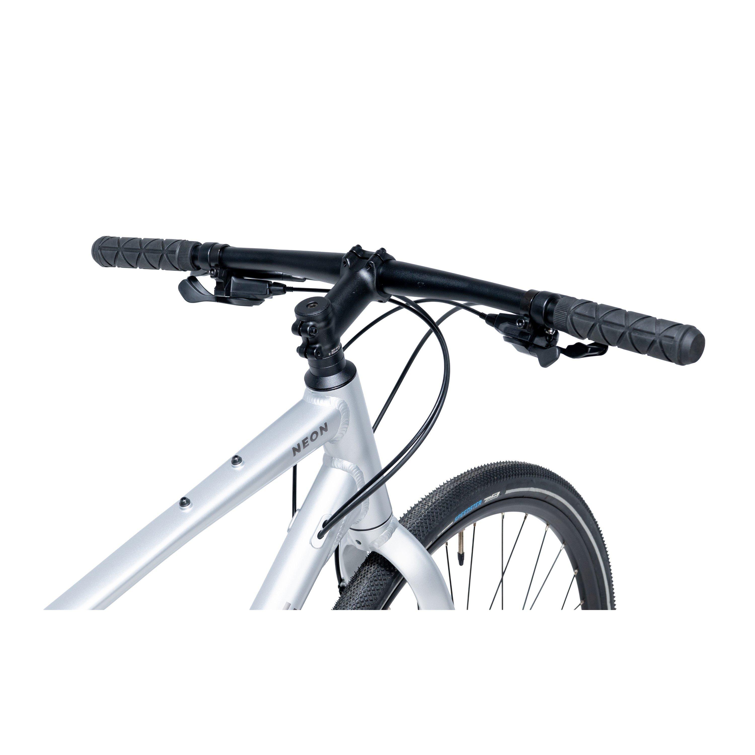 Silver - Pinnacle - Neon Hybrid Bike - 4