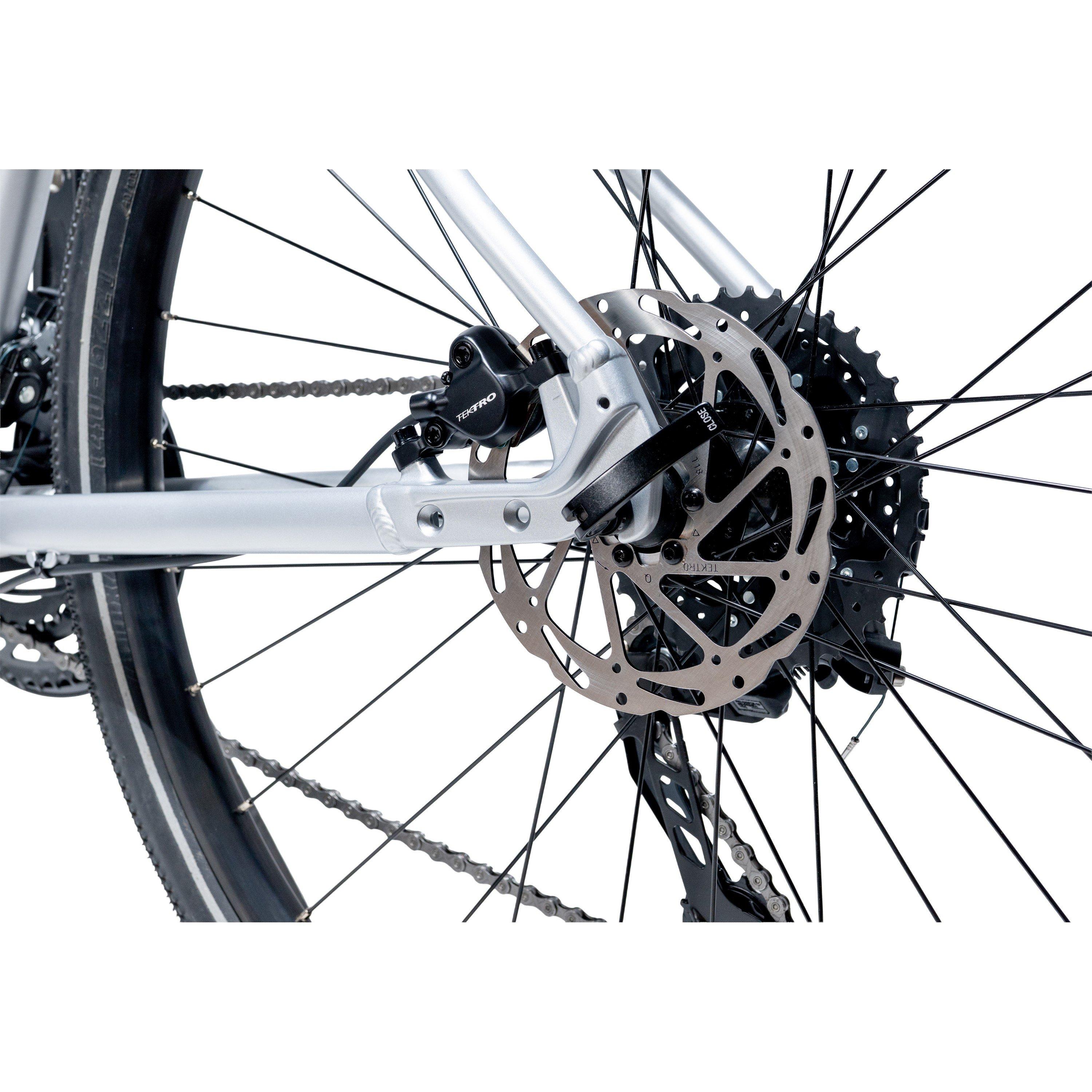 Silver - Pinnacle - Neon Hybrid Bike - 10