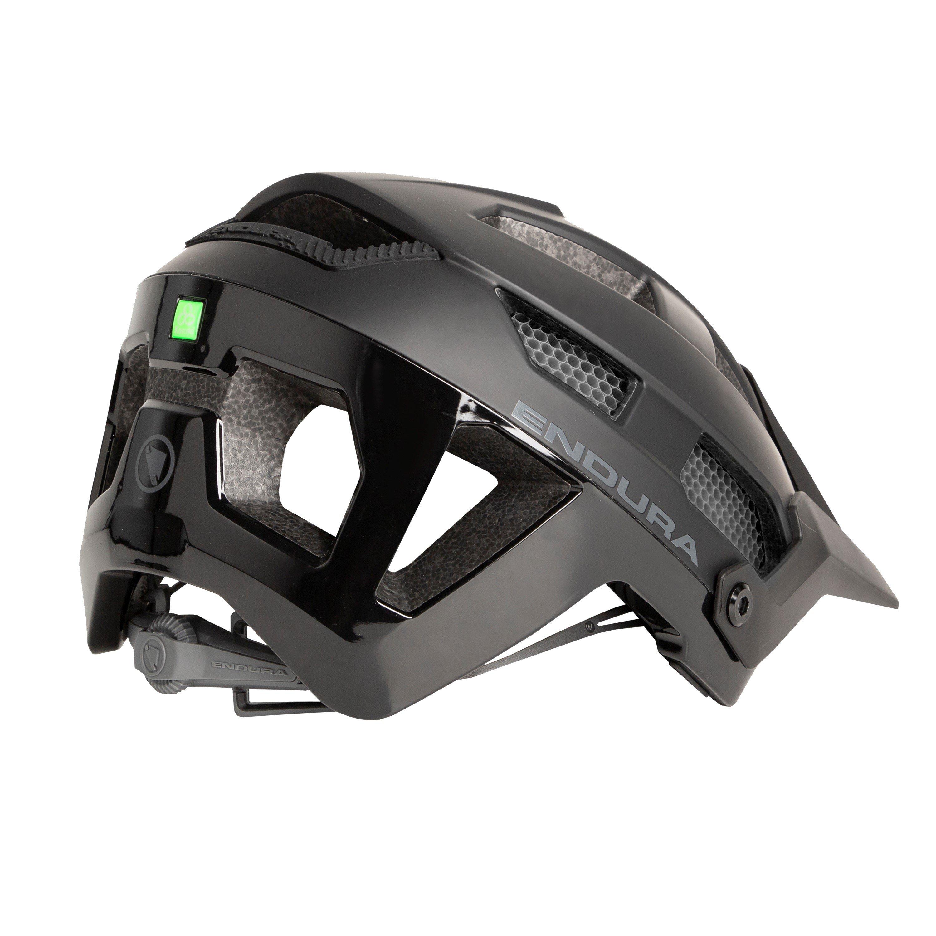 Black - Endura - SingleTrack MTB Helmet - 2