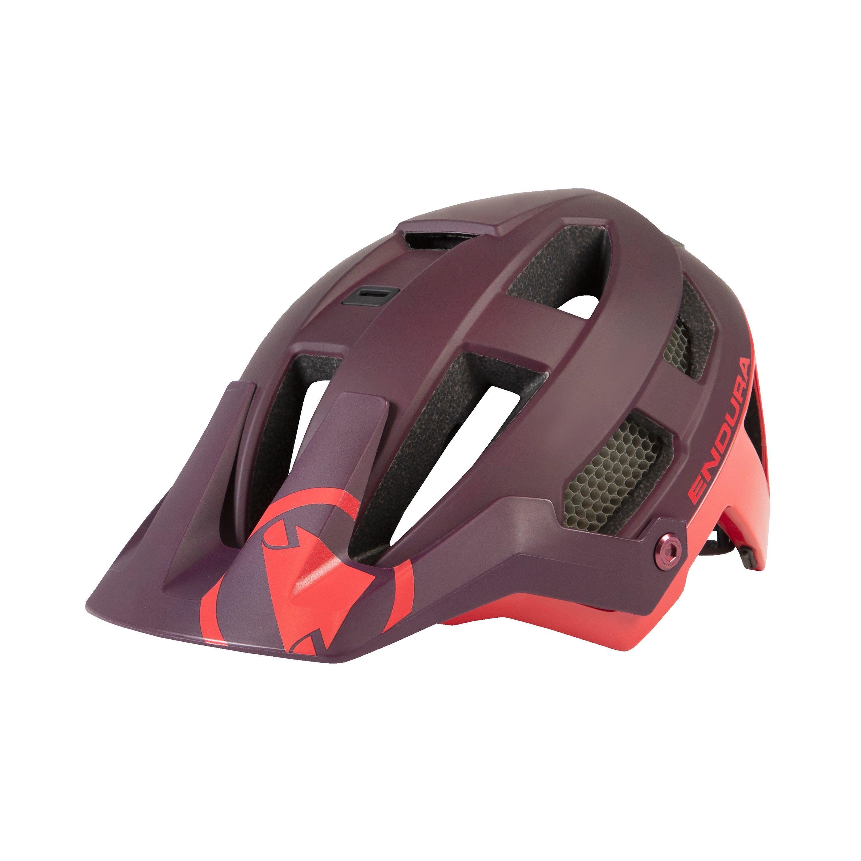 Endura  Singletrack Mtb Helmet - Pomegranate - M/L