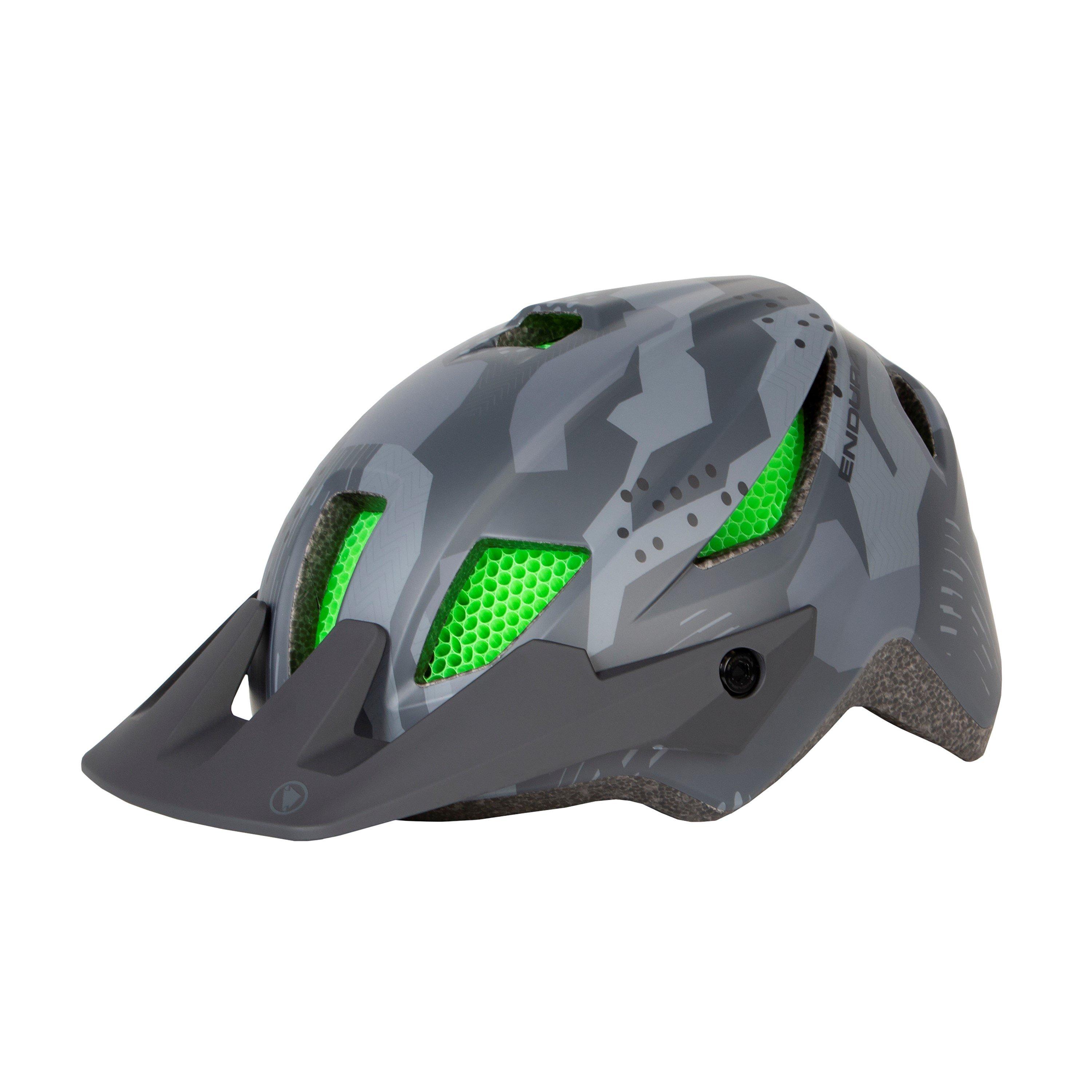 Endura  Kids Mt500 Mtb Helmet Kids - Grey Camo