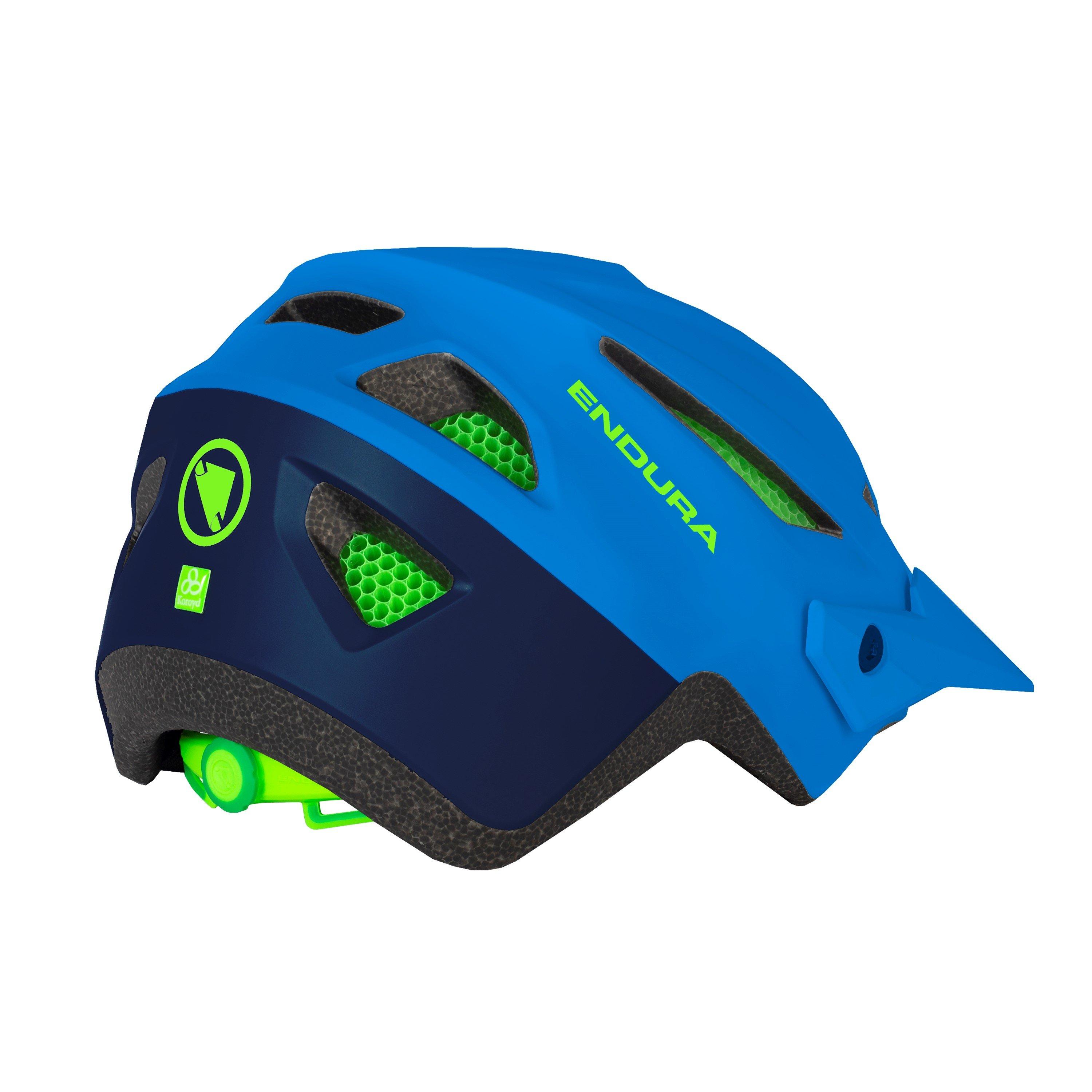 Azure Blue - Endura - MT500 MTB Helmet Kids - 2