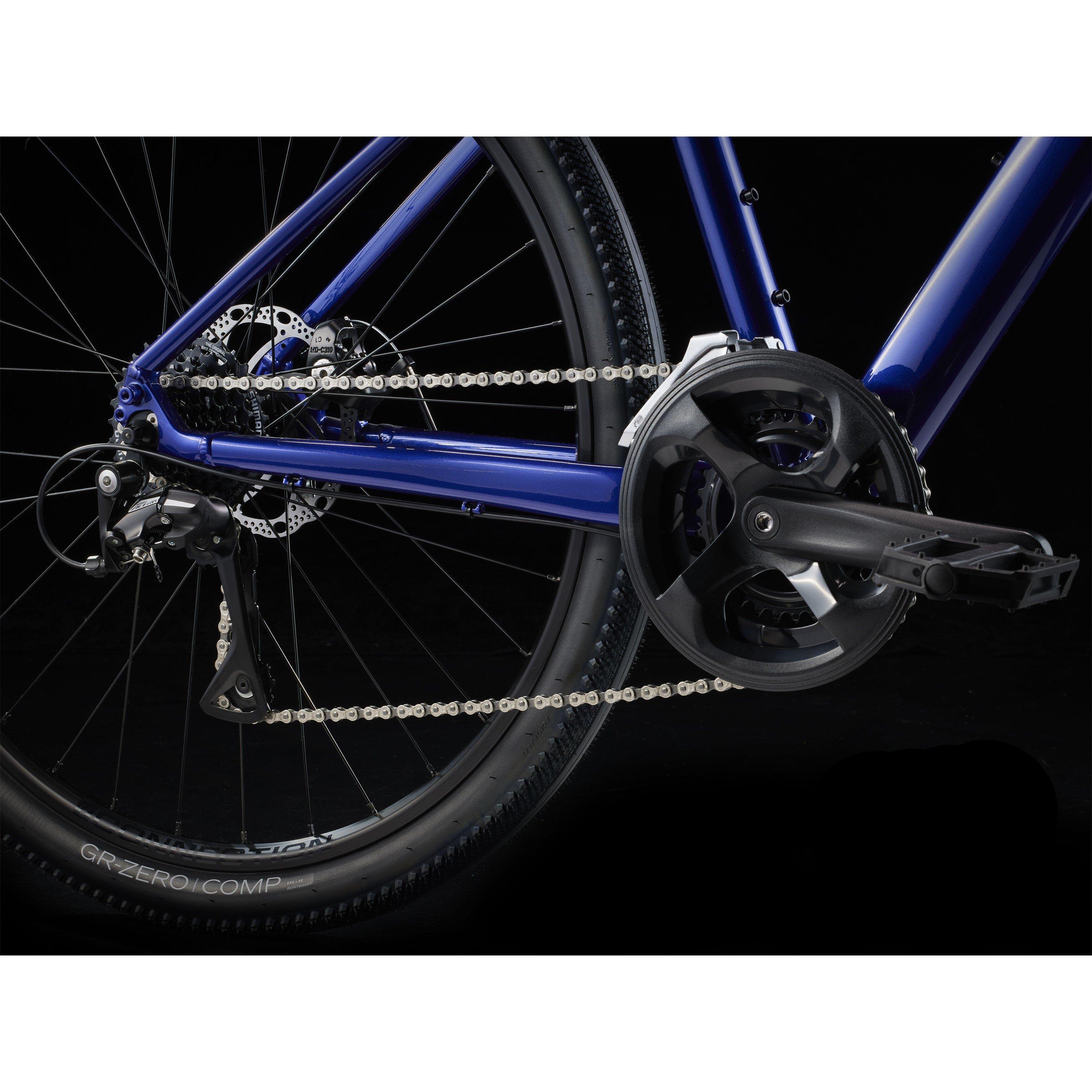 Hex Blue - Trek - Dual Sport 1 2025 Hybrid Bike - 7