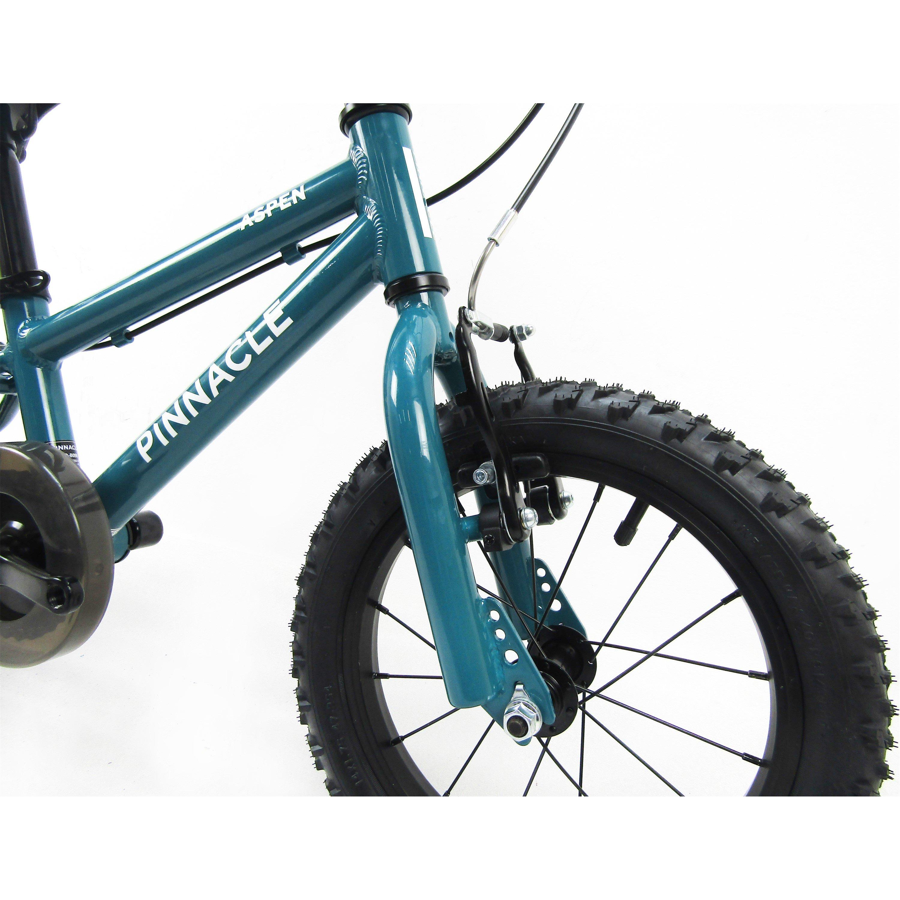Teal - Pinnacle - Pinnacle Aspen 14 Wheel Childs Bike - 5