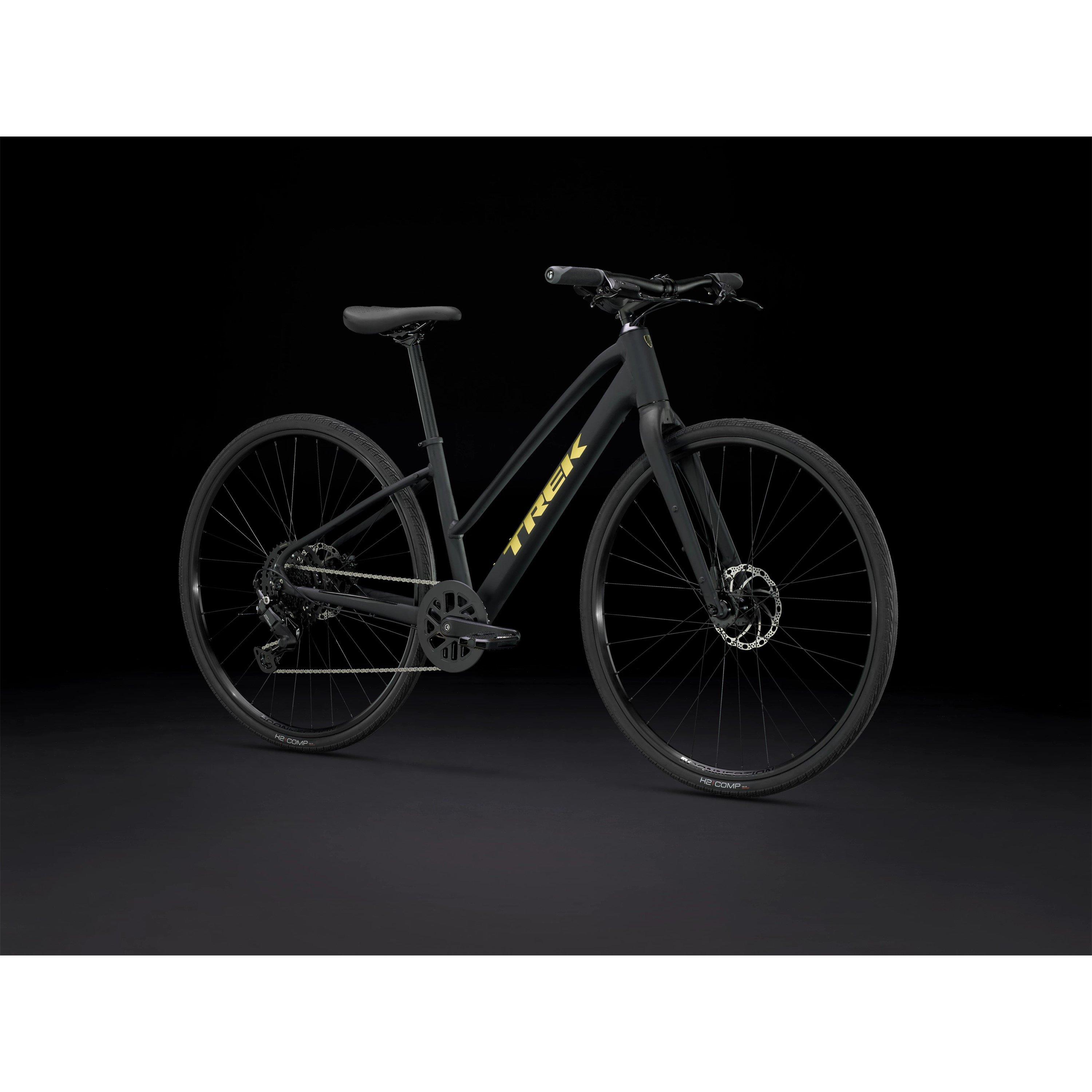 Trek Black - Trek - FX 2 Mid-Step 2025 Hybrid Bike - 2