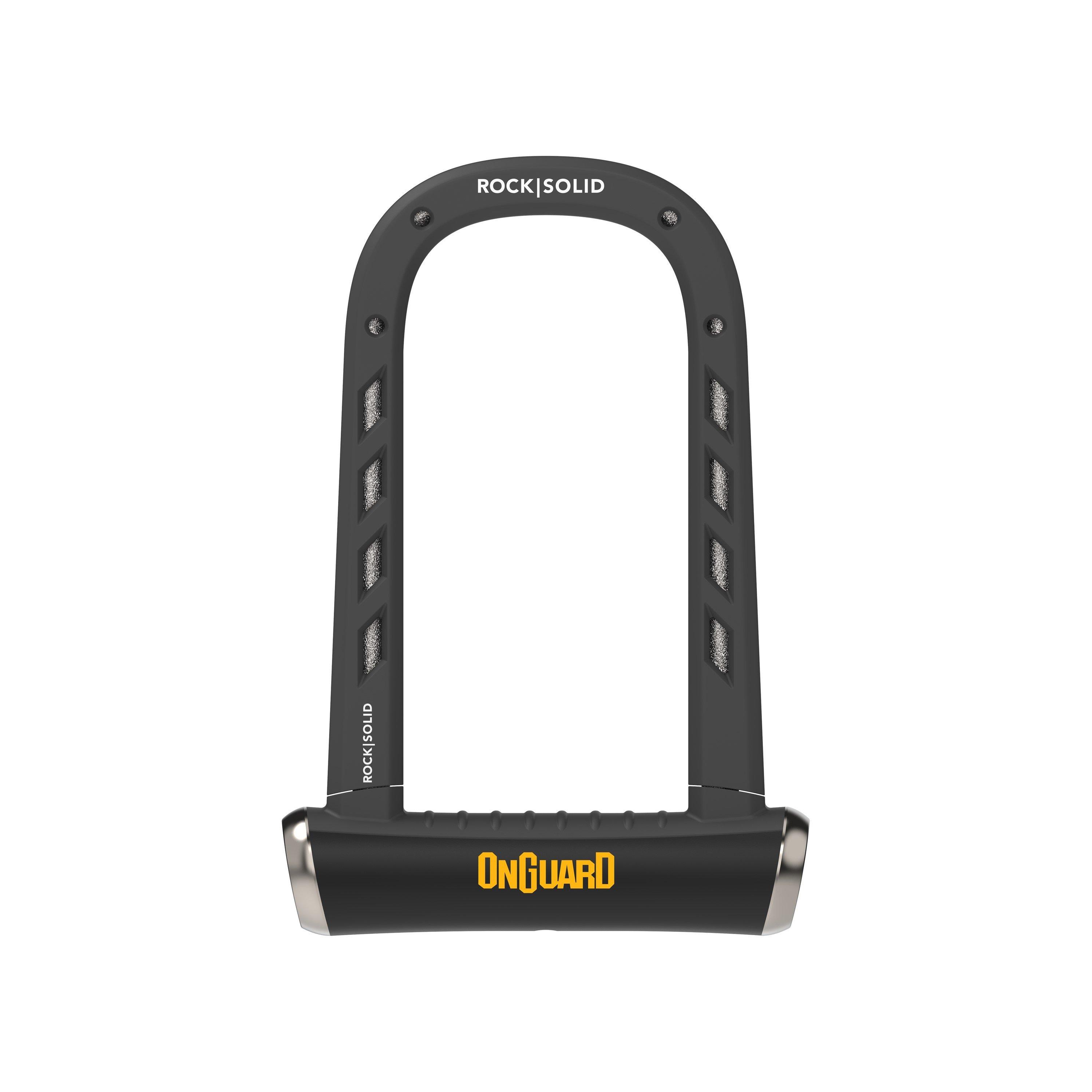 Black - OnGuard - OnGuard RockSolid D Lock - 1