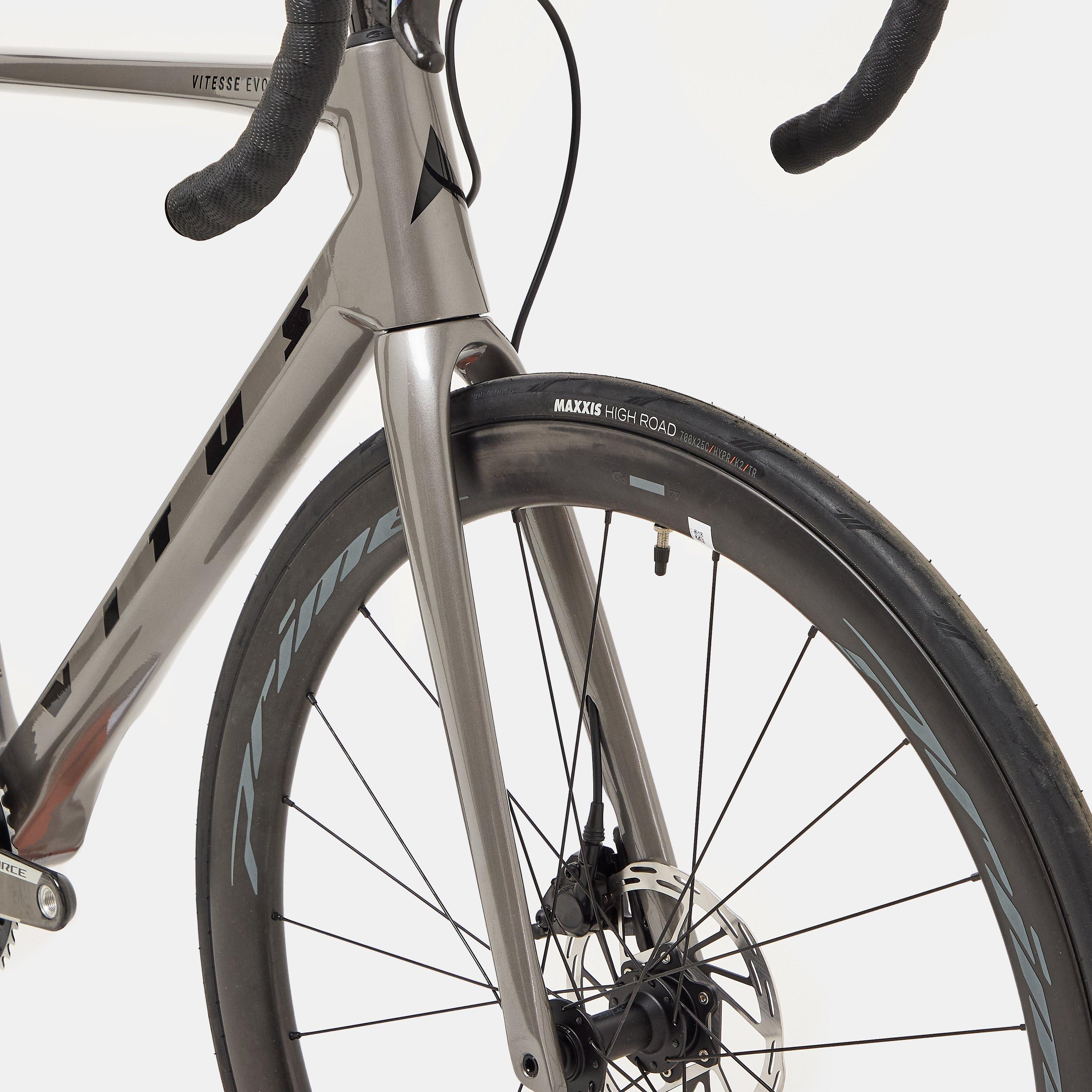 Grey - Vitus - Vitesse EVO SRAM Force AXS 2026 Road Bike - 5