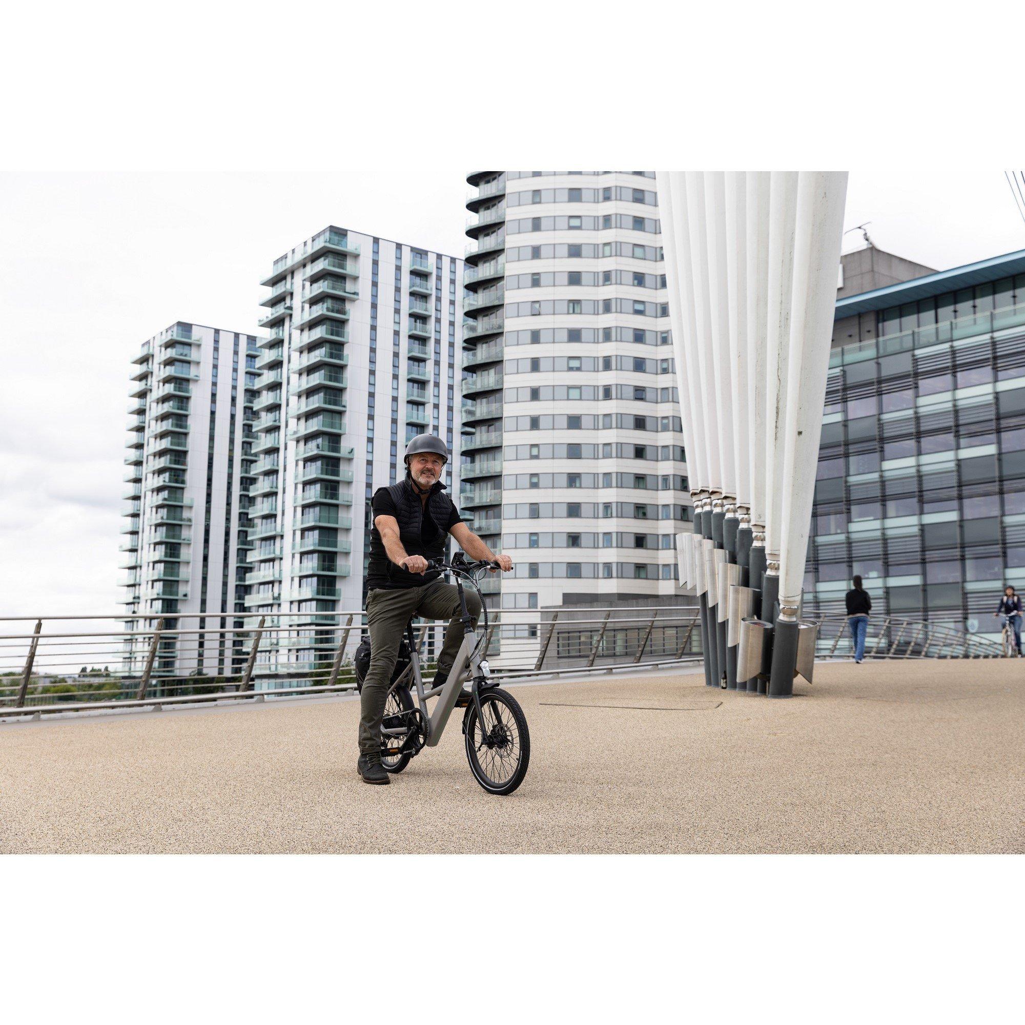 Grey - Peddle - GO Electric Hybrid Bike - 11