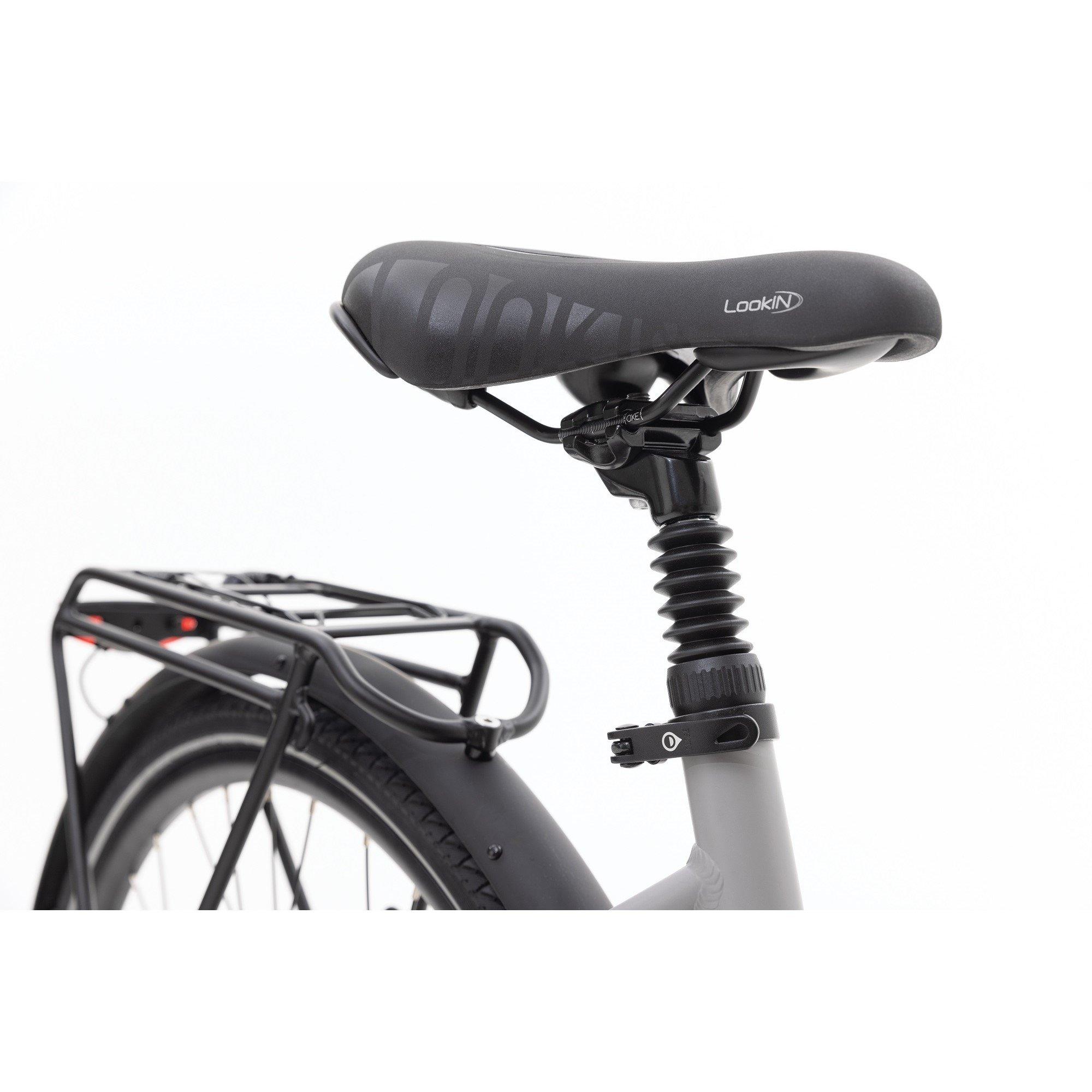 Grey - Peddle - GO Electric Hybrid Bike - 5