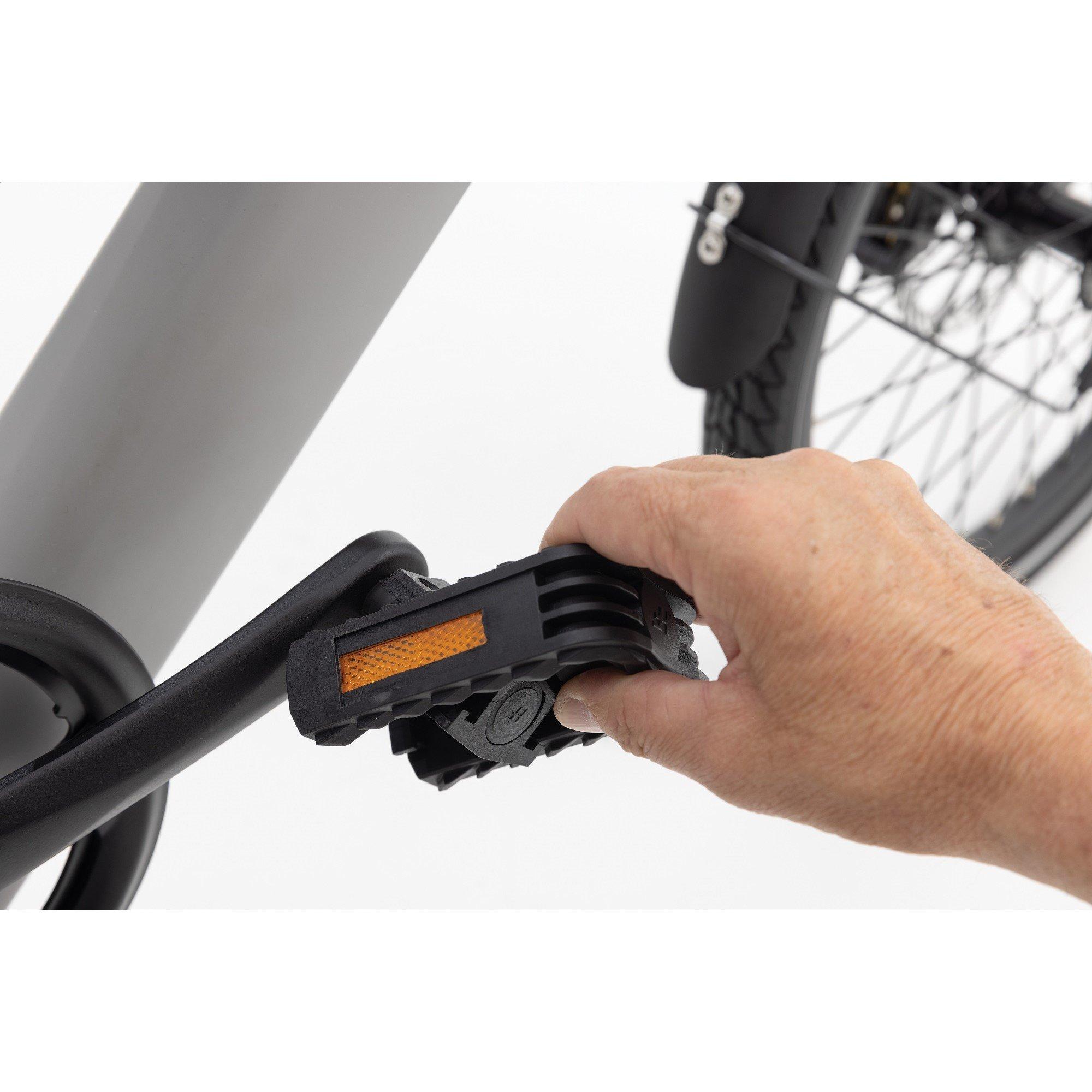 Grey - Peddle - GO Electric Hybrid Bike - 6