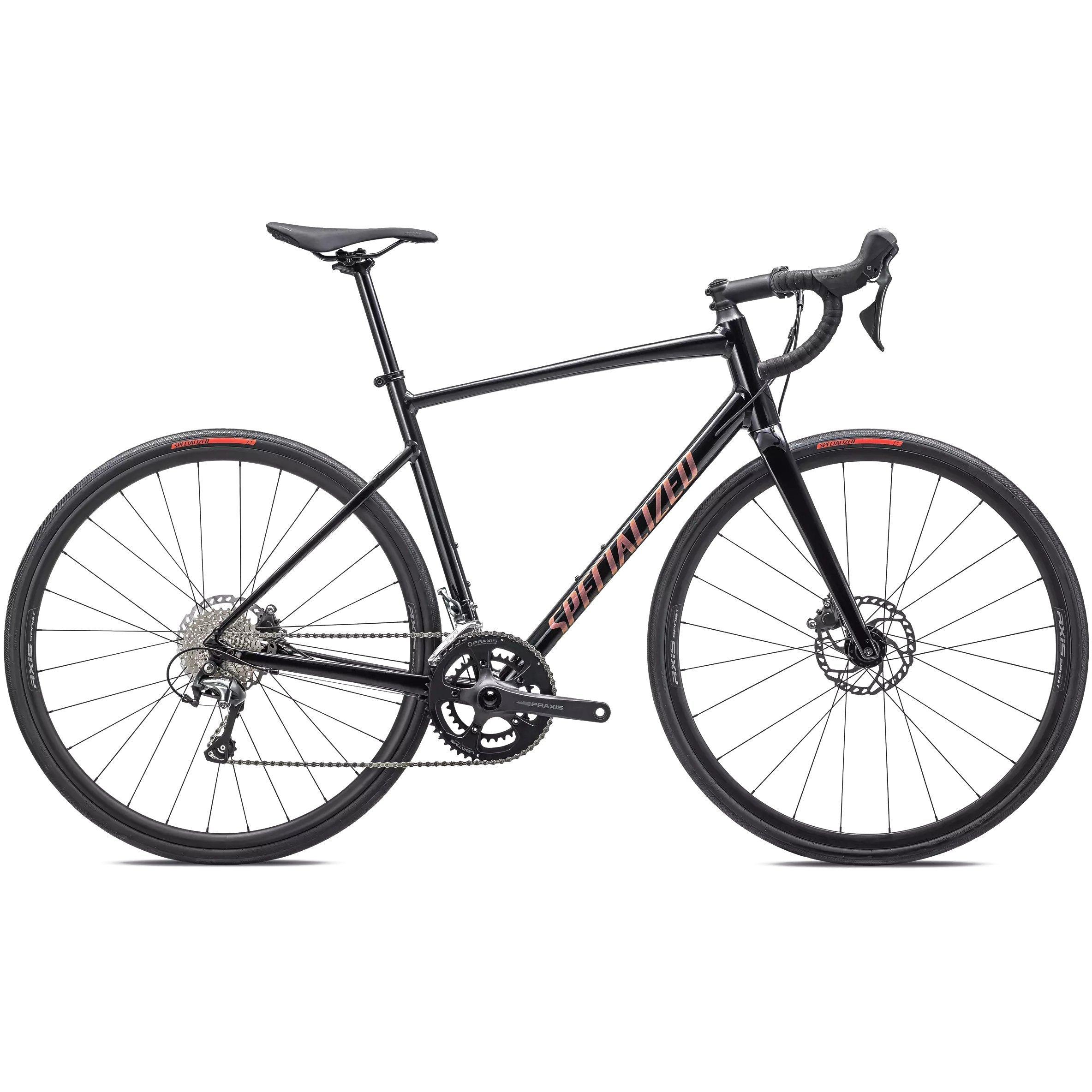 Tarmac Black - Specialized - Allez E5 Disc Sport 2025 Road Bike - 1