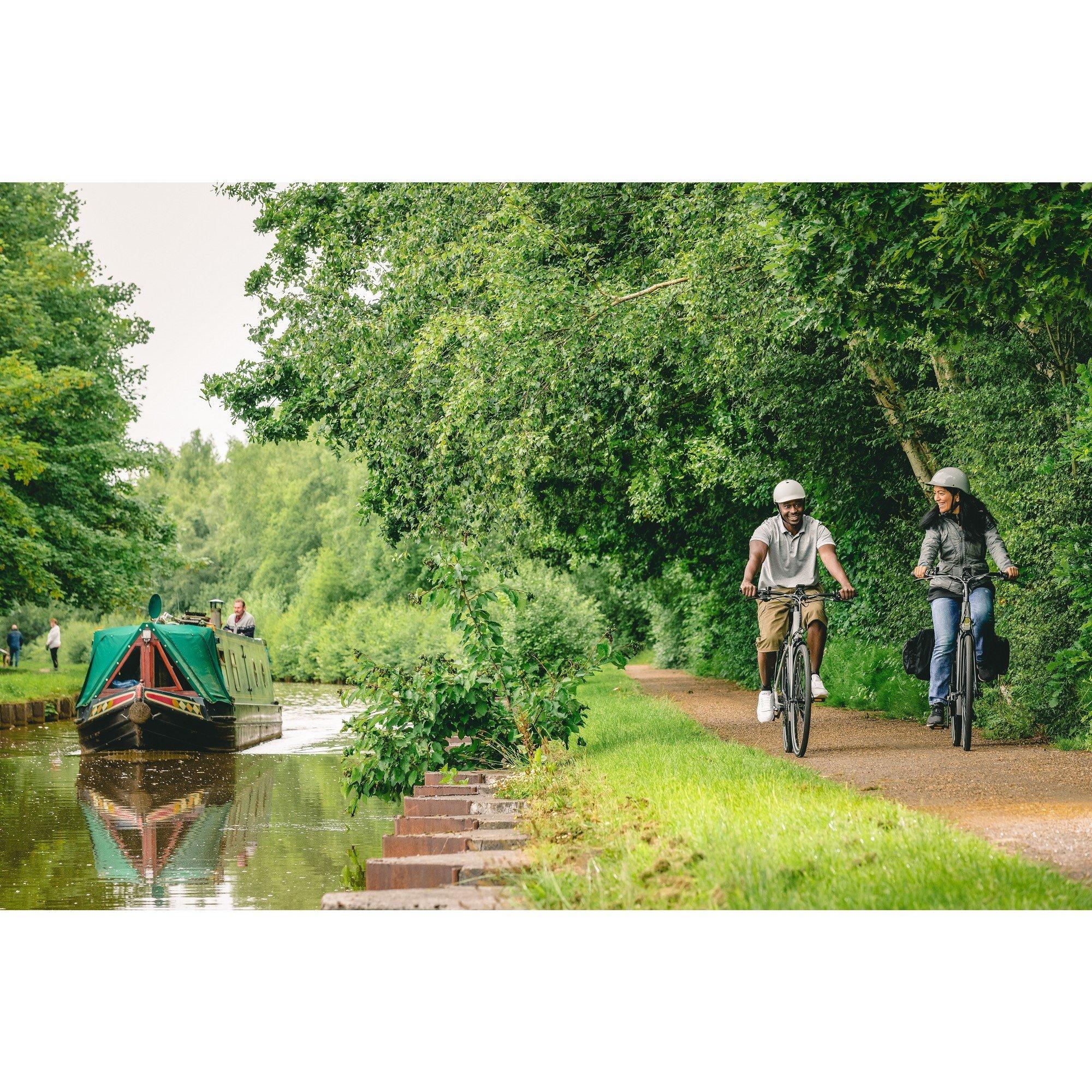 Grey - Peddle - STEP Electric Low Step Hybrid Bike - 7