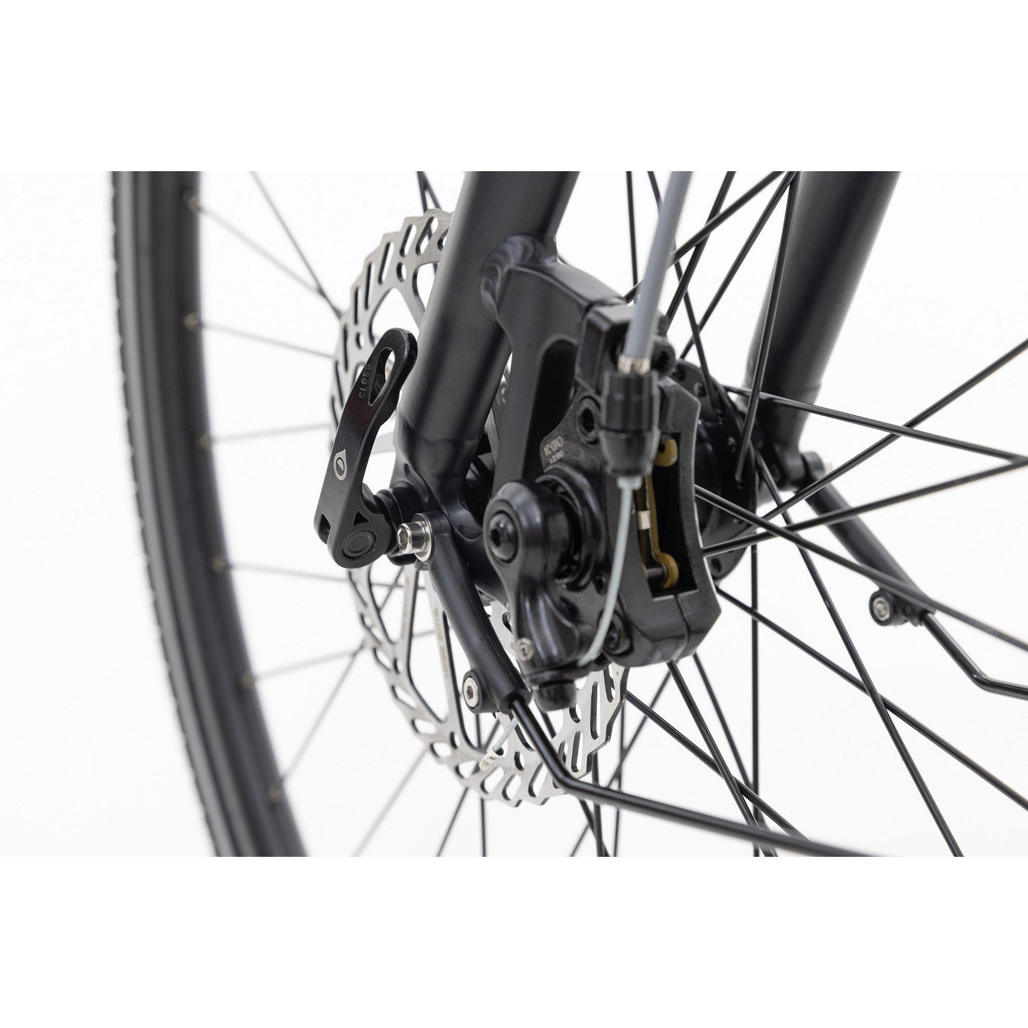 Grey - Peddle - STEP Electric Low Step Hybrid Bike - 8