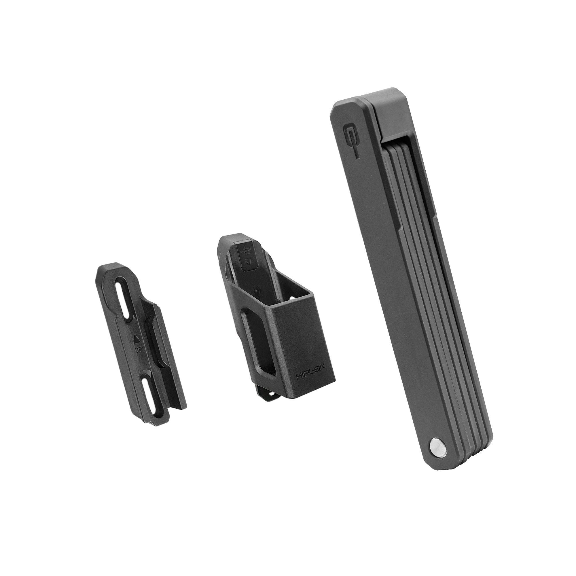 Preto - Hiplok - Hiplok SWITCH 105 Folding Lock - 2