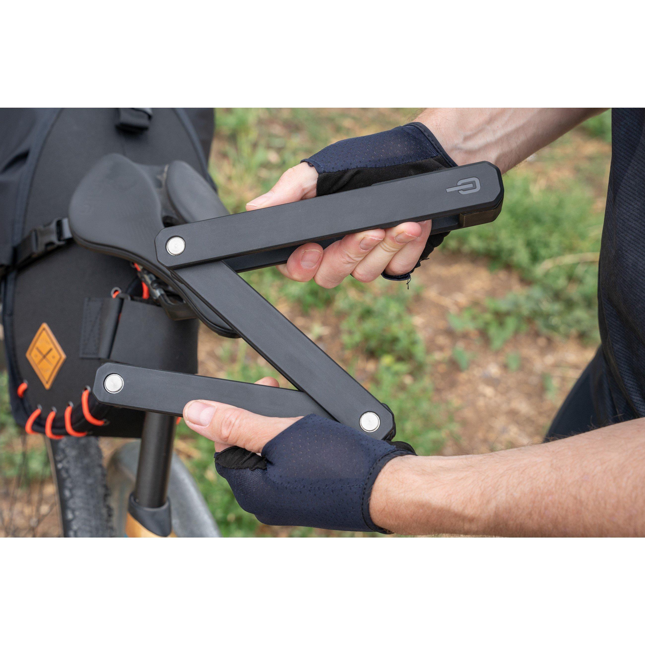 Preto - Hiplok - Hiplok SWITCH 105 Folding Lock - 8