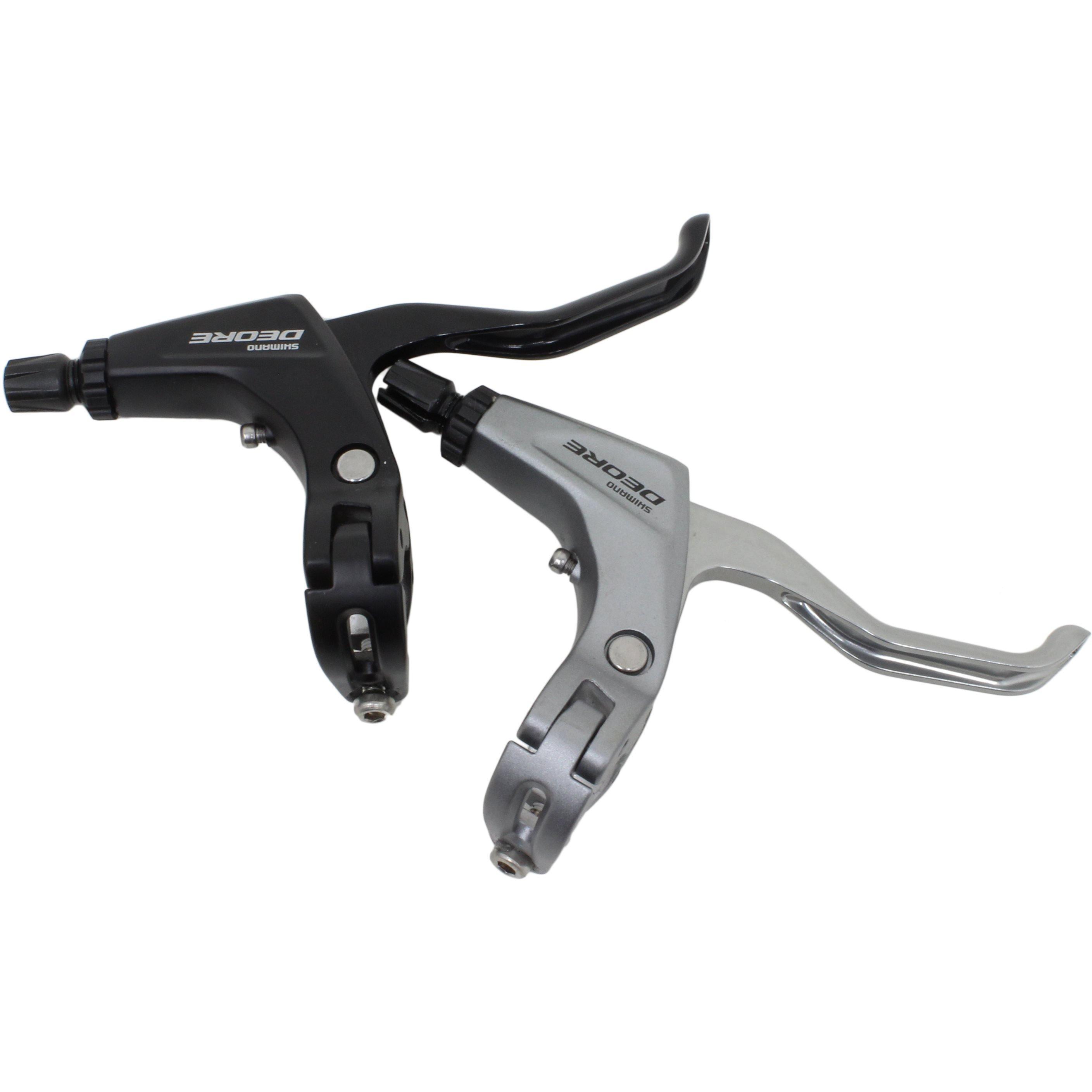 Black - Shimano - Deore T610 V-Brake Levers
