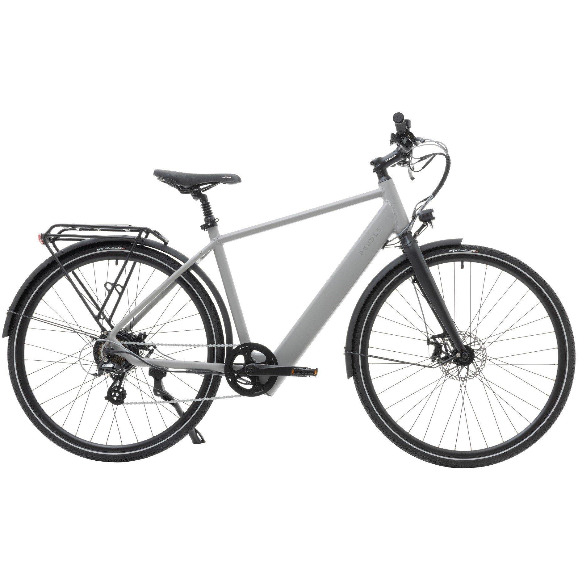 Grey - Peddle - RIDE Electric Hybrid Bike - 1