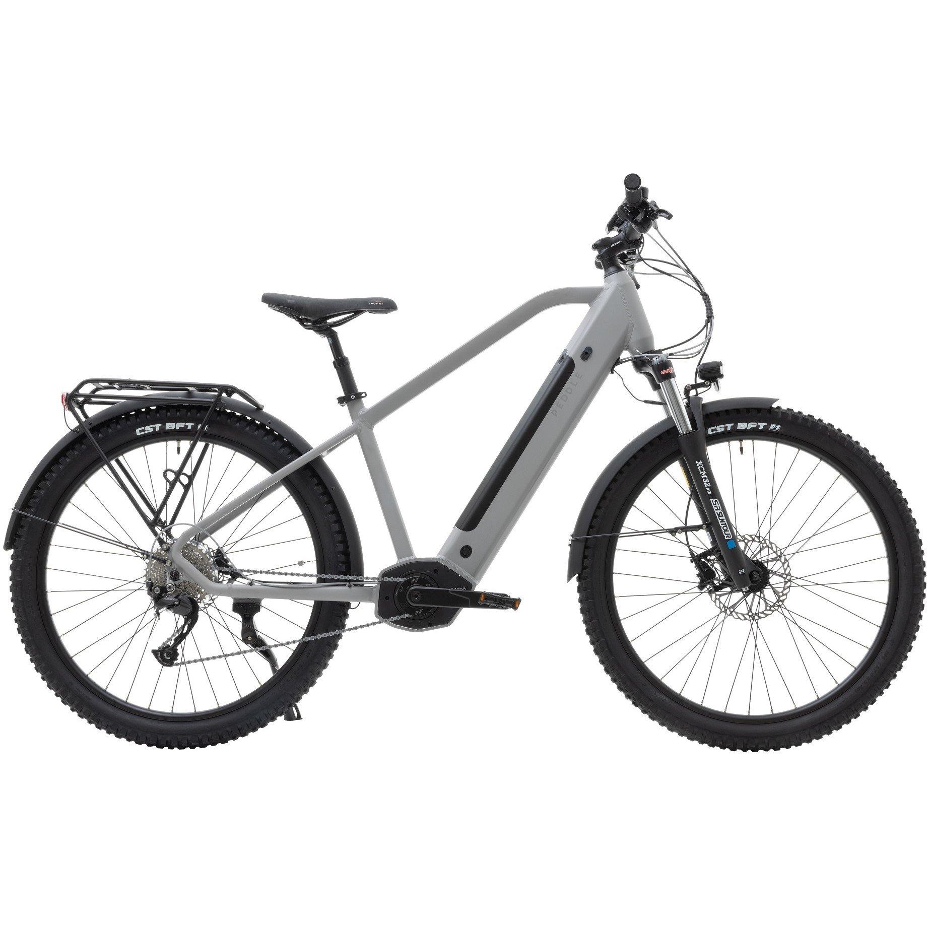 Grey - Peddle - PRO Electric Hybrid Bike - 1