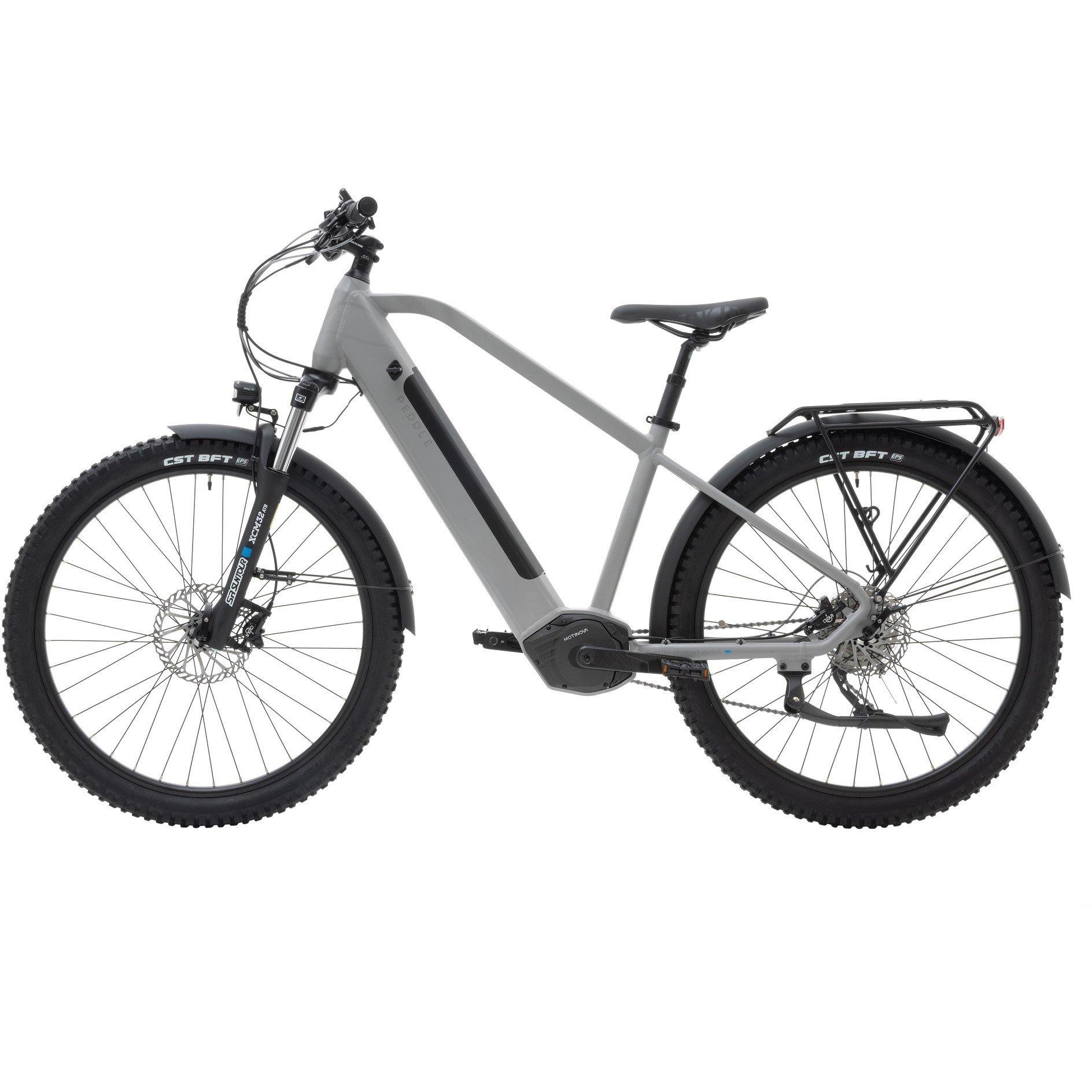Grey - Peddle - PRO Electric Hybrid Bike - 3