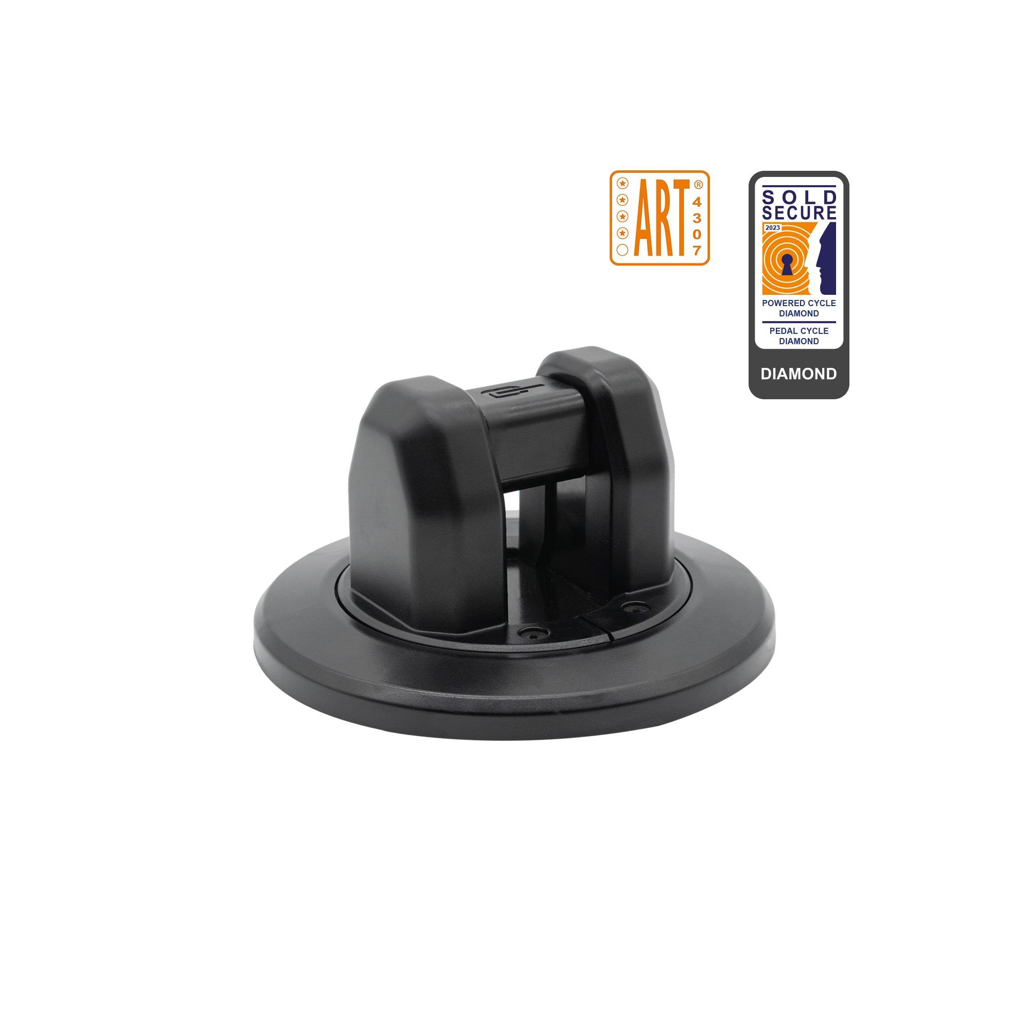Hiplok  A1000 Anti Angle-Grinder Anchor - Black