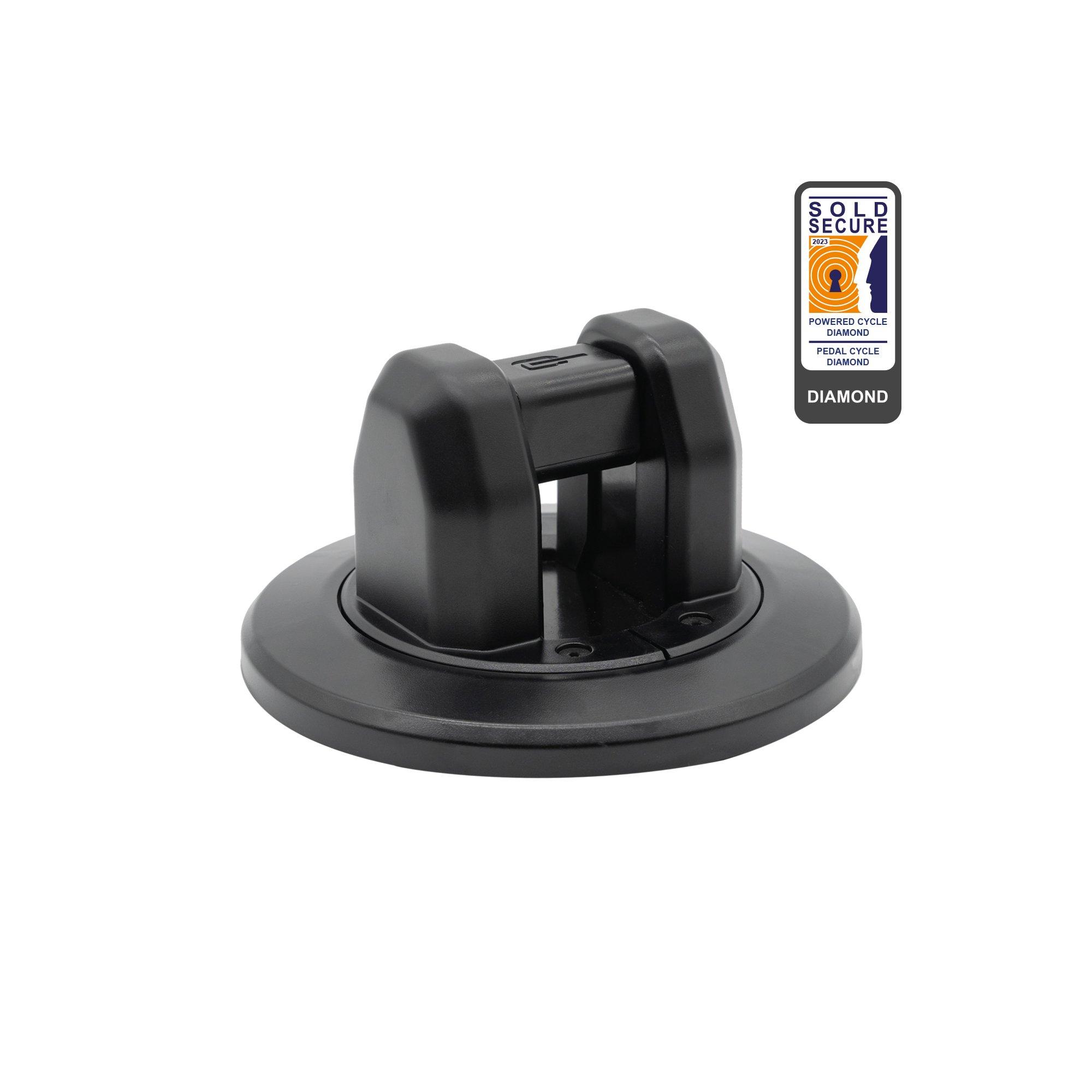 Schwarz - Hiplok - A1000 Anti Angle-Grinder Anchor - 2