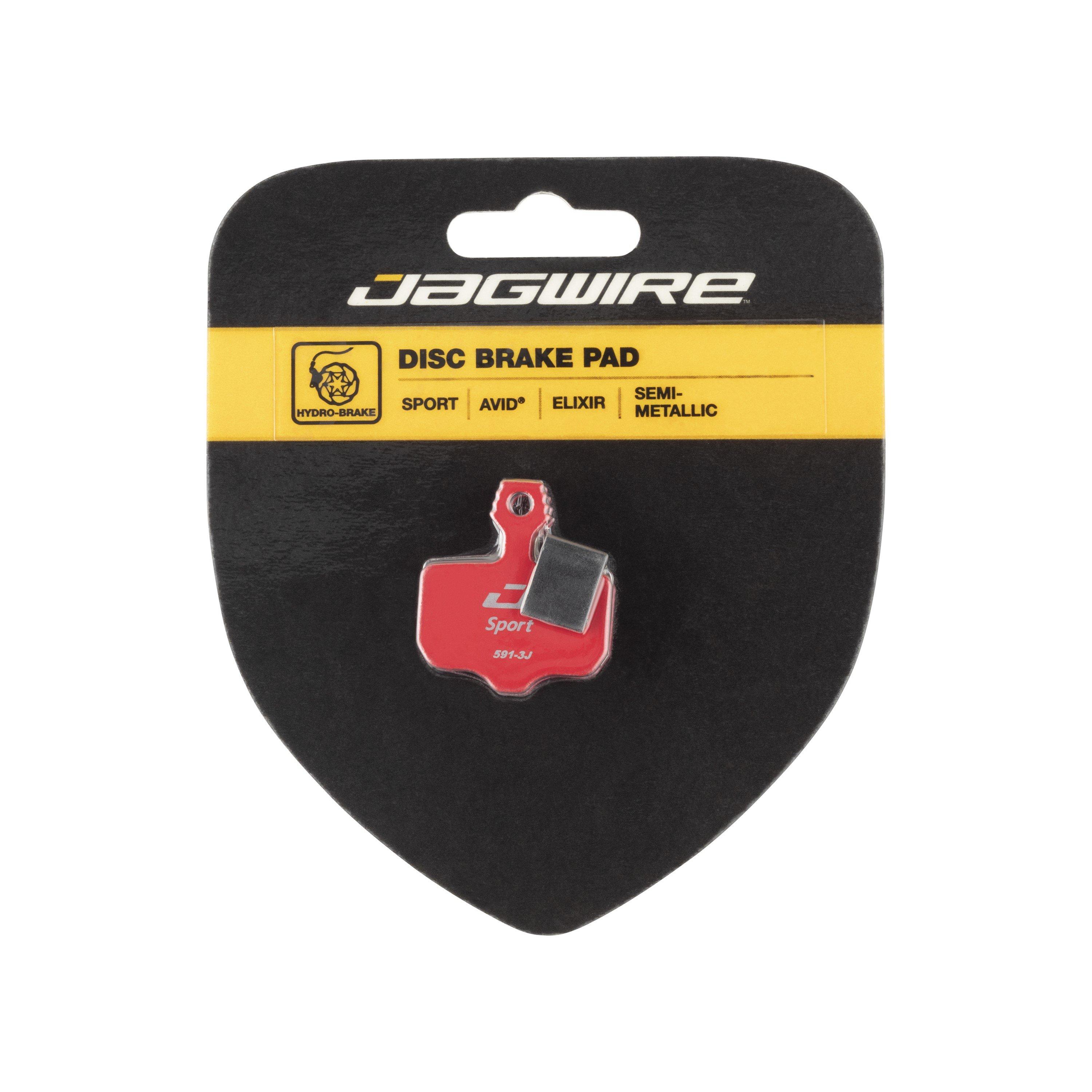 Black - Jagwire - Sport Semi-Metallic Disc Pad - SRAM AXS Road - 3