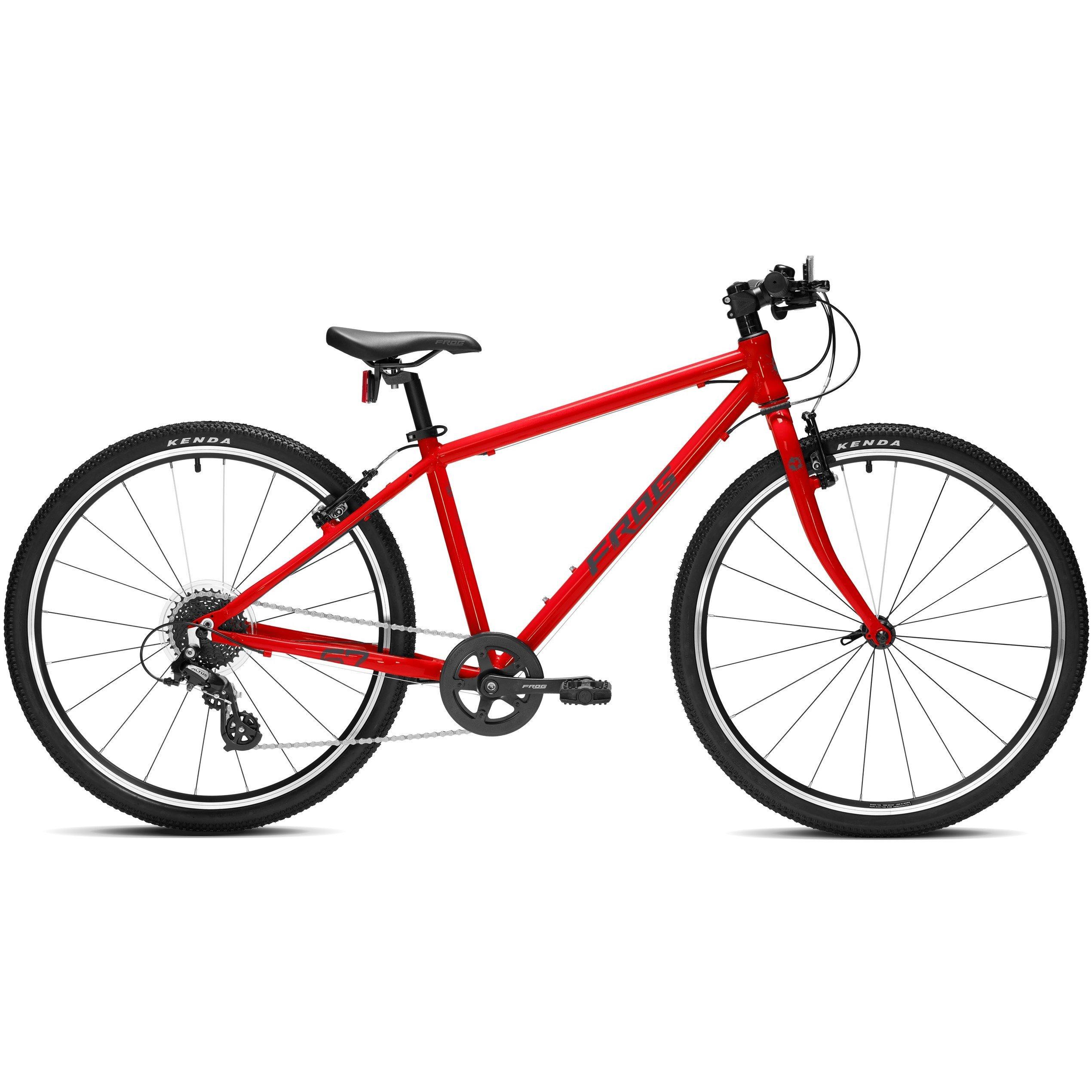 Neon Red - Frog - 67 - 26 Inch Kids Bike