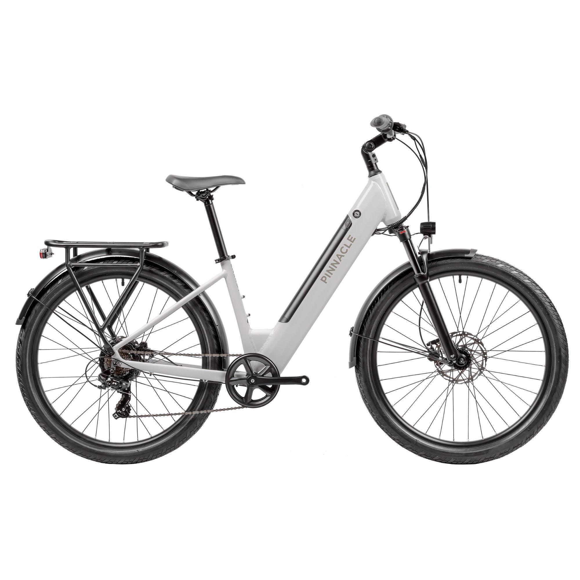 Light Grey - Pinnacle - Energy Electric Hybrid Bike - 1