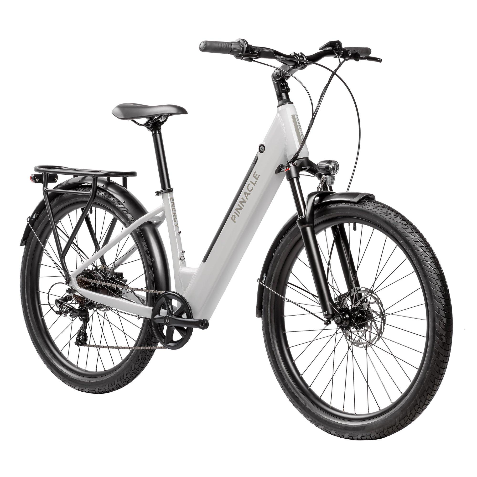 Light Grey - Pinnacle - Energy Electric Hybrid Bike - 2