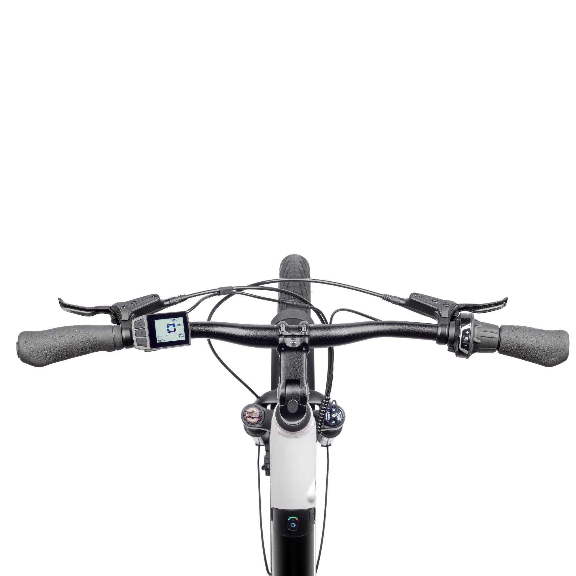Light Grey - Pinnacle - Energy Electric Hybrid Bike - 3