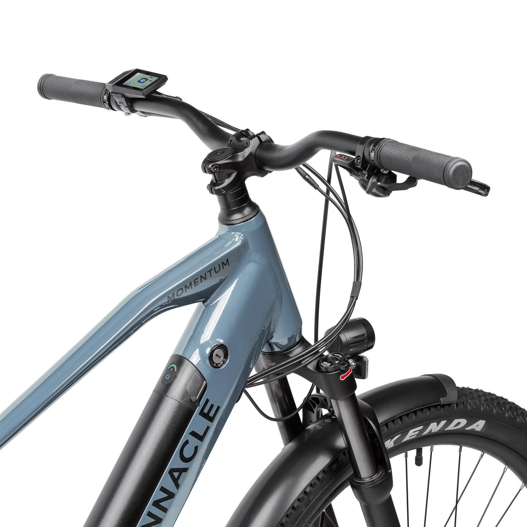 Grey - Pinnacle - Momentum Electric Bike - 4