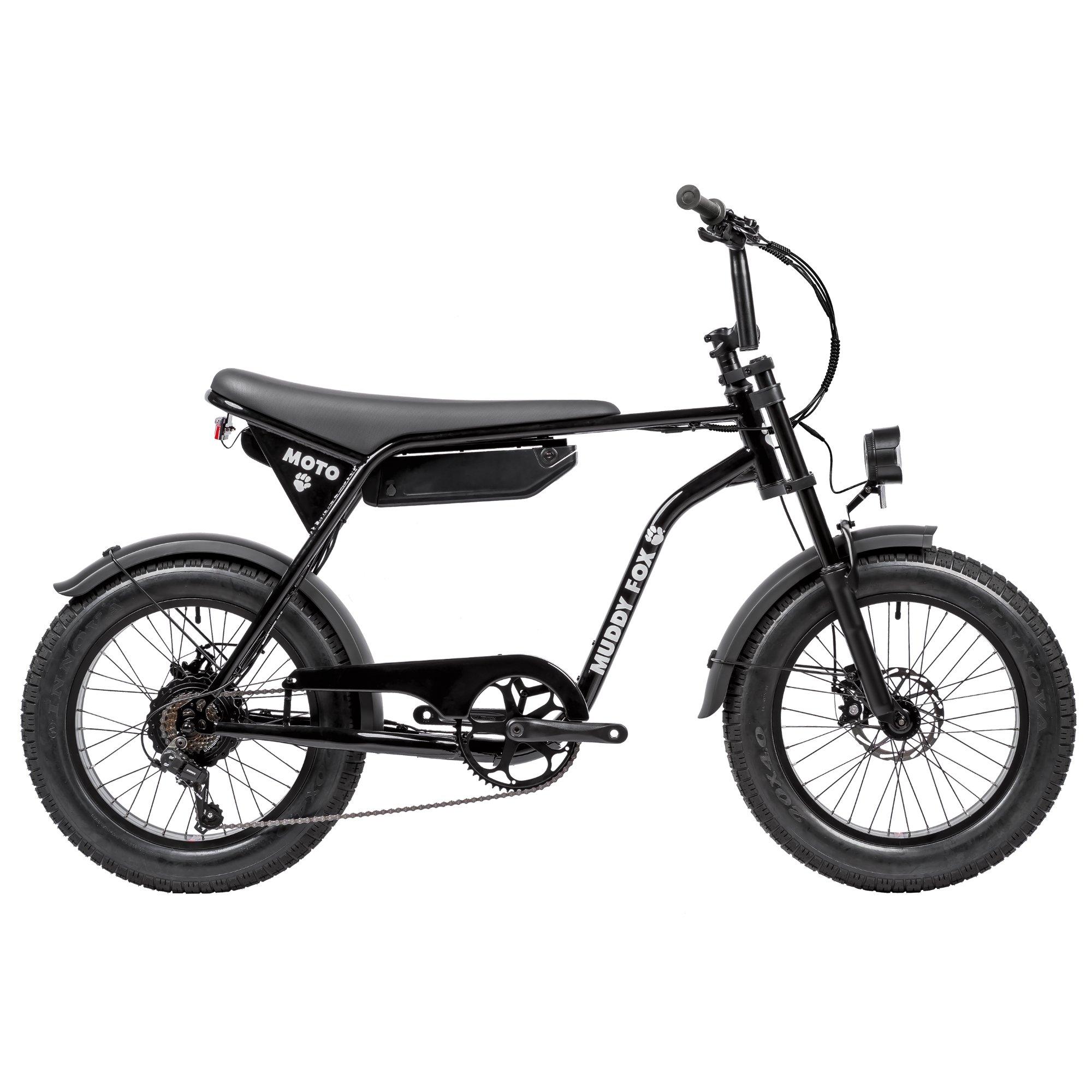 Black - Muddyfox - Moto Electric Bike - 1