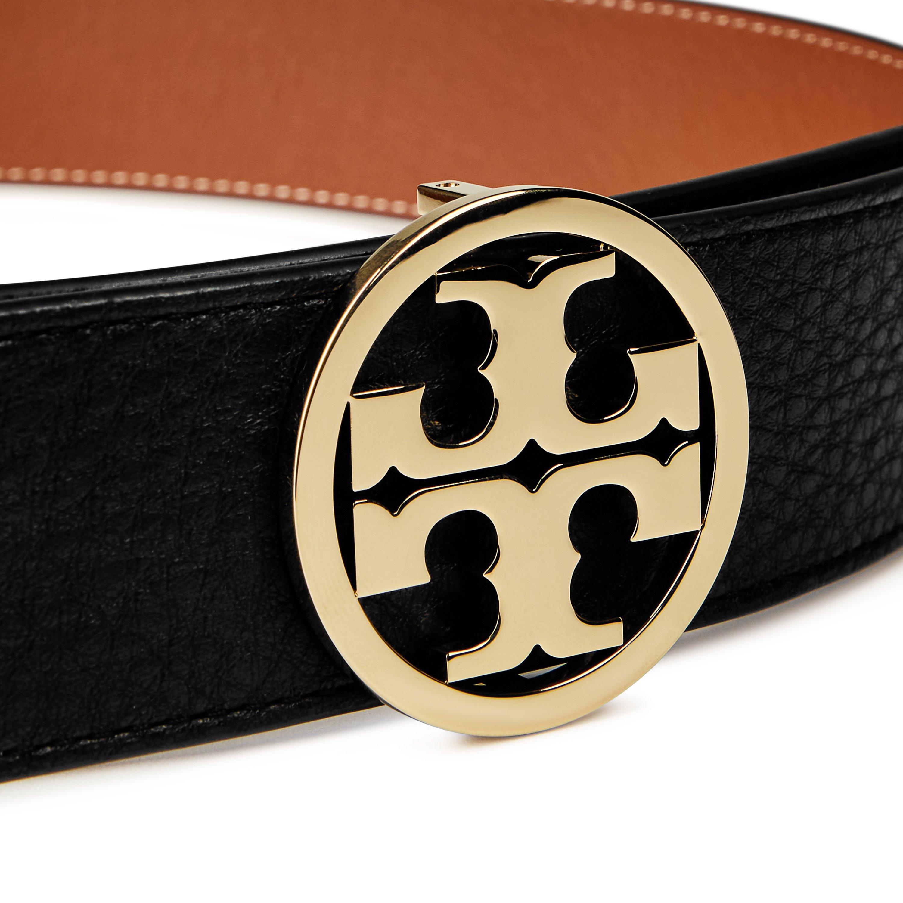Black - Tory Burch - Miller Reversible Belt - 6