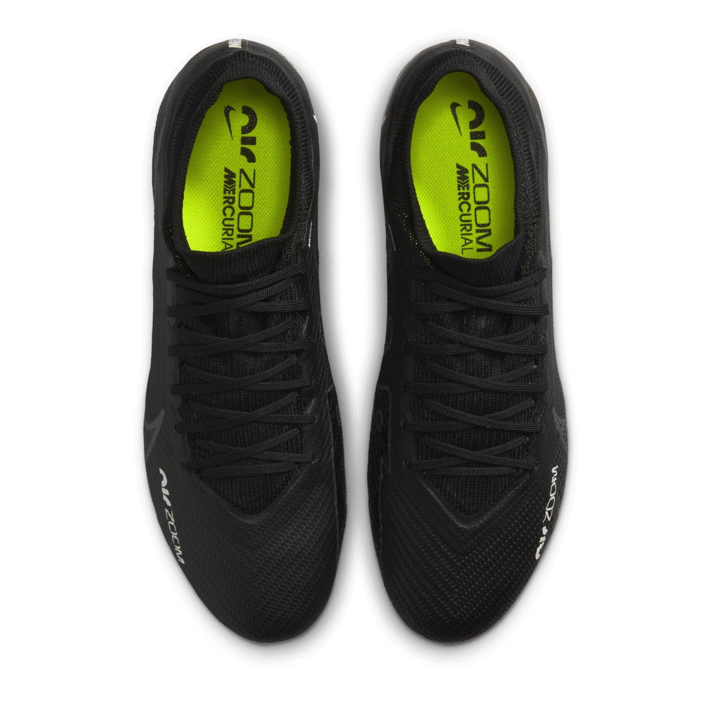 Crna/Dk Smoke - Nike - Zoom Mercurial Vapor 15 Pro Ag-Pro Artificial-Grass Soccer Cleats - 4